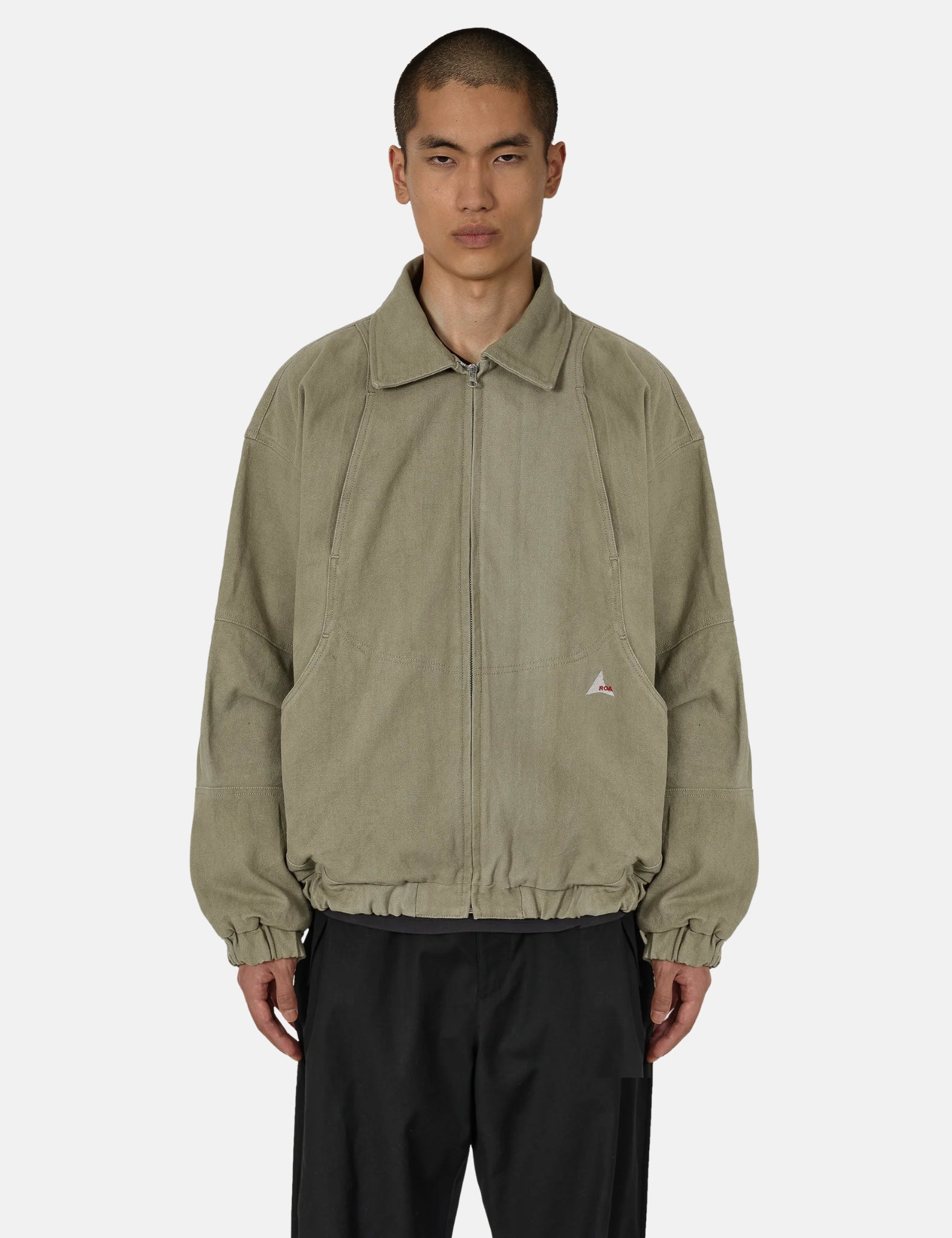 ROA Ash Canvas Jacket - Sage Green — BHODE