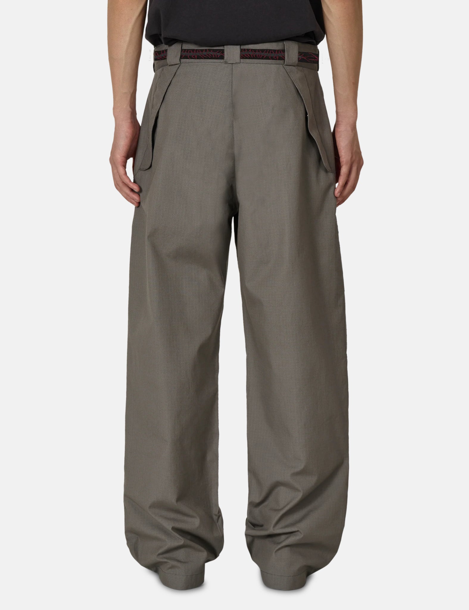 ROA Centipede Buckle Chino Pant - Grey — BHODE