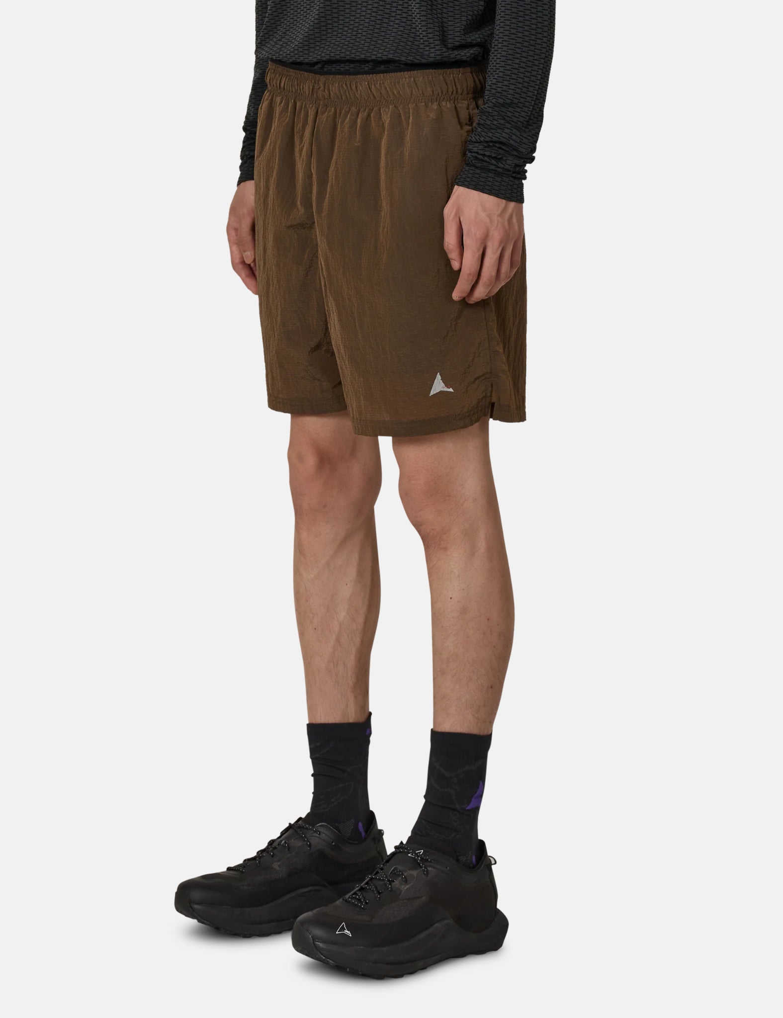 ROA Helder 5 Inch Shorts - Brown — BHODE