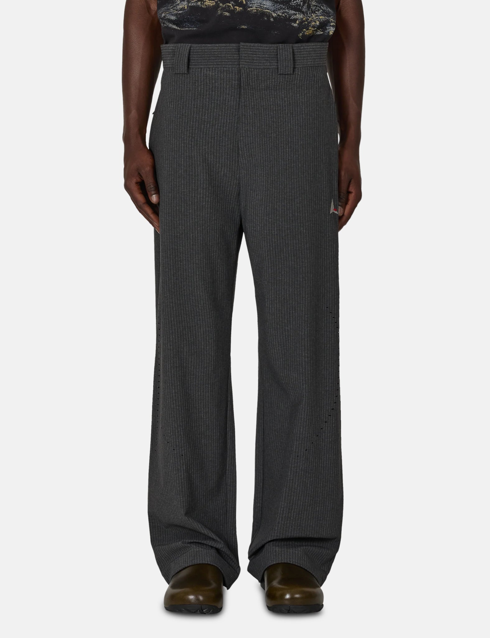 ROA Numb Pinstriped Packable Pants - Black — BHODE