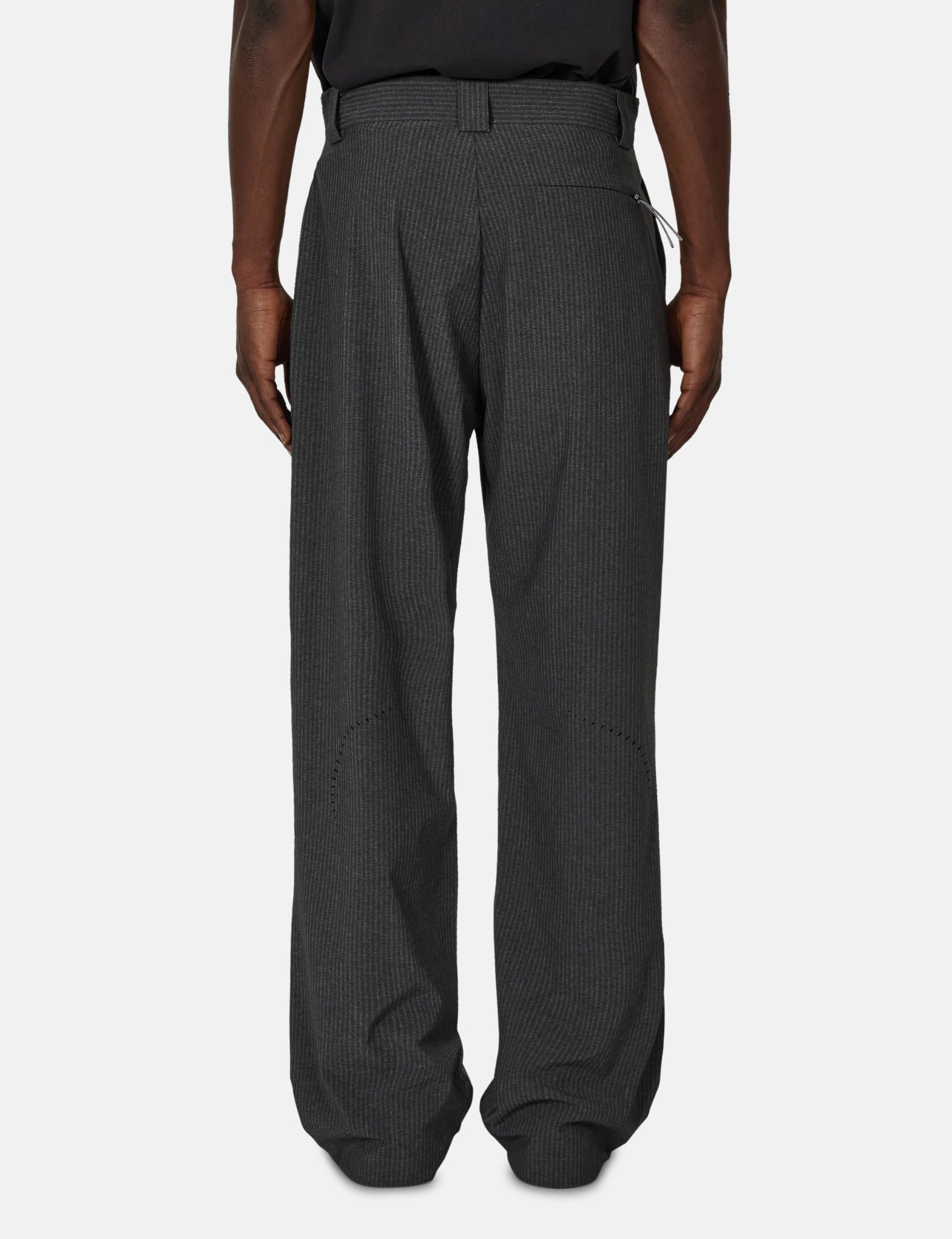 ROA Numb Pinstriped Packable Pants - Black — BHODE
