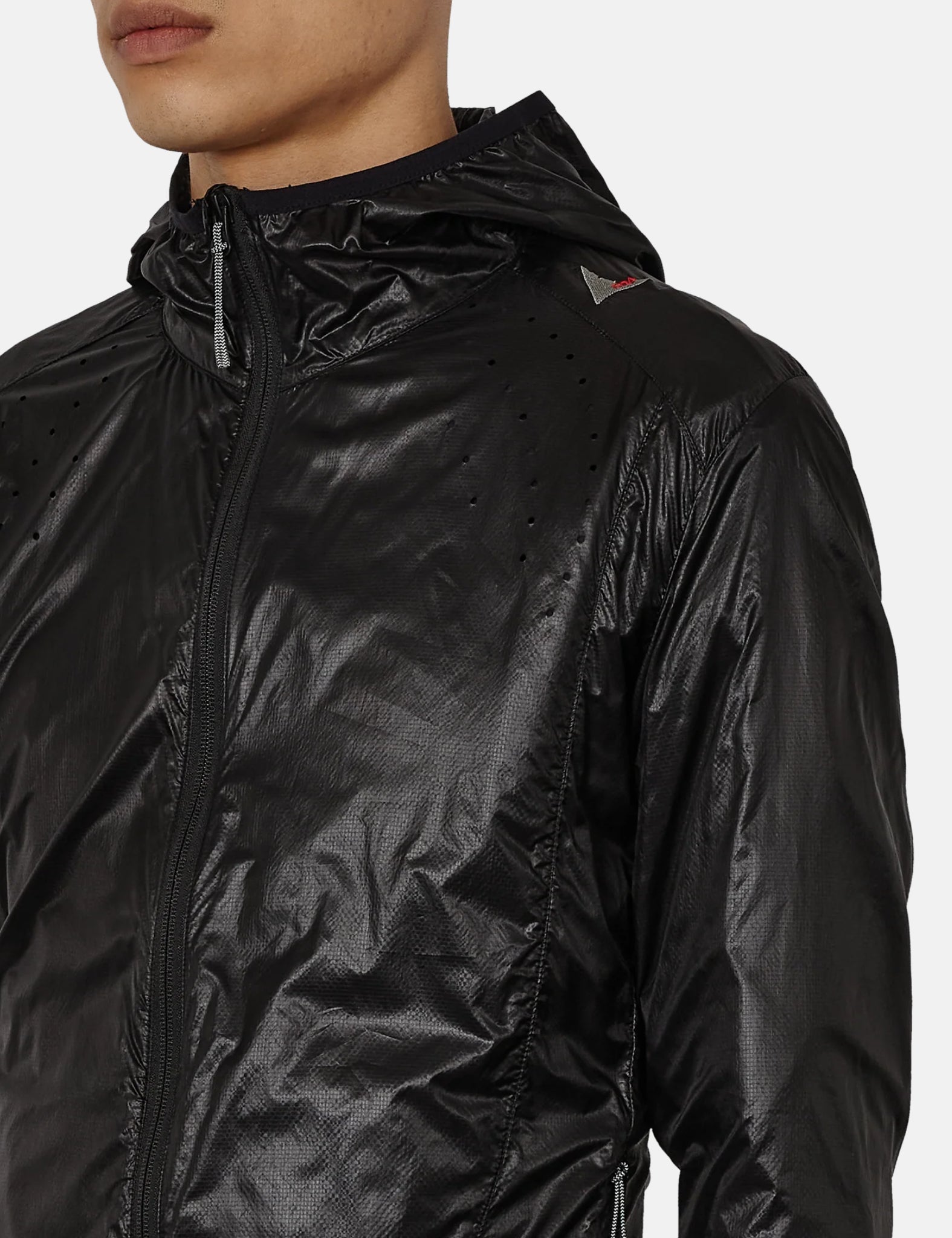 ROA Hue Packable Wind Jacket - Black — BHODE