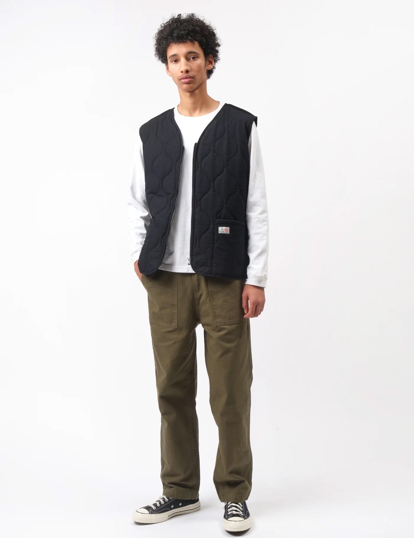 Bhode Fatigue Pant Canvas - Burnt Olive Green