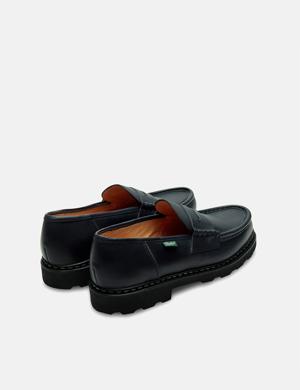 Paraboot Reims Lisse (Smooth Leather) - Black — BHODE