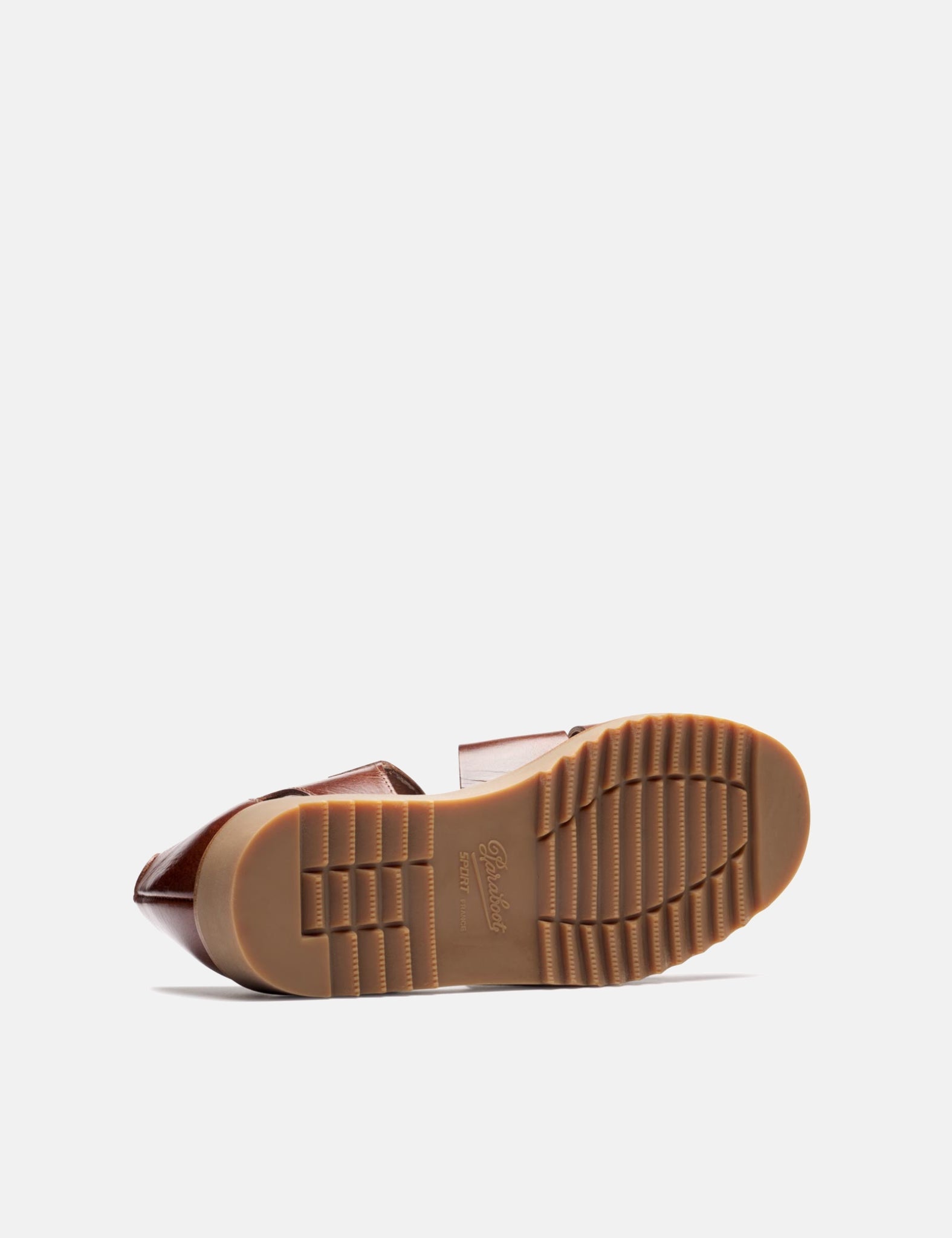 Paraboot Pacific Sandals (Leather) - Marron Brown — BHODE