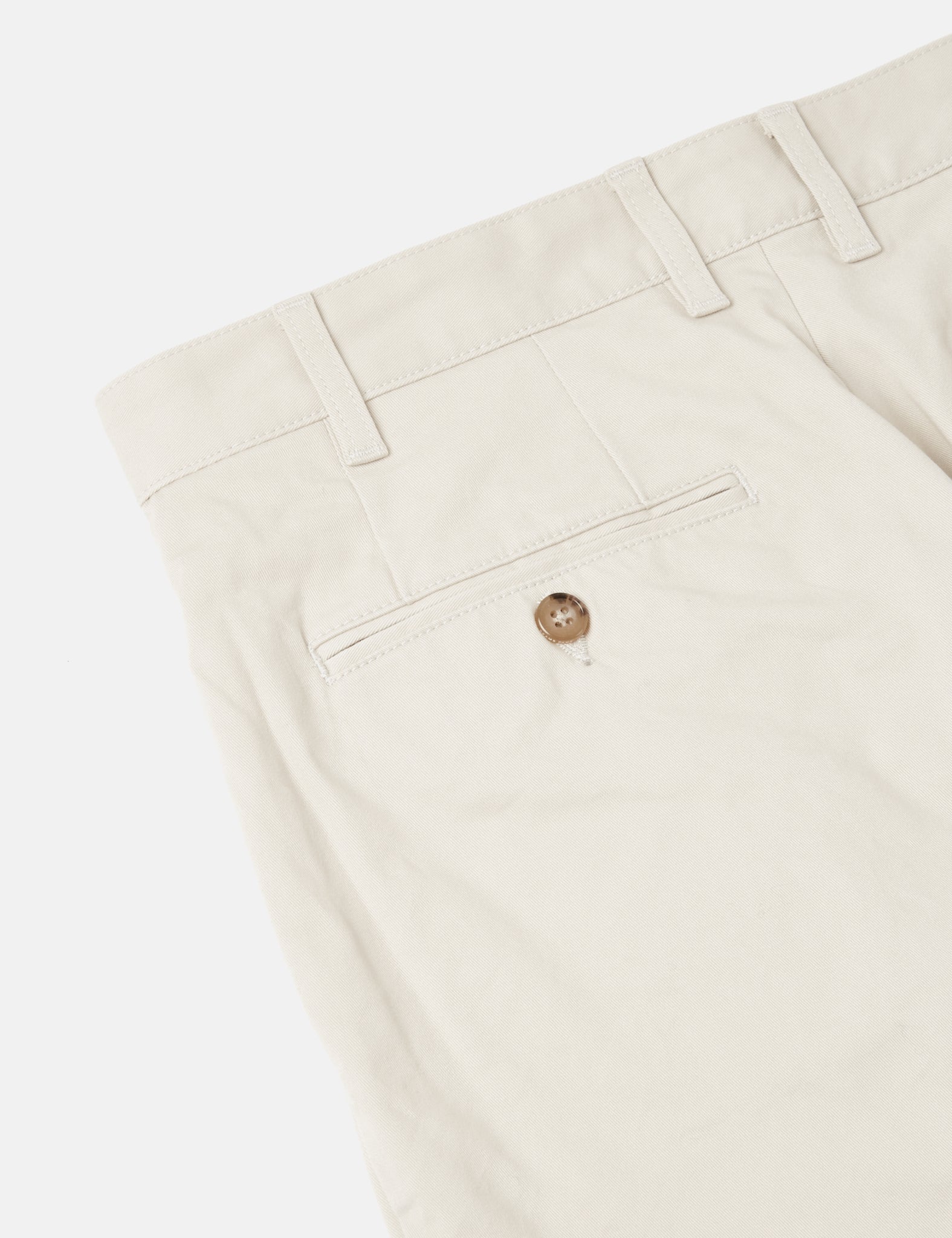 Beams Plus 2 Pleat Twill Trousers - Cement Grey — BHODE