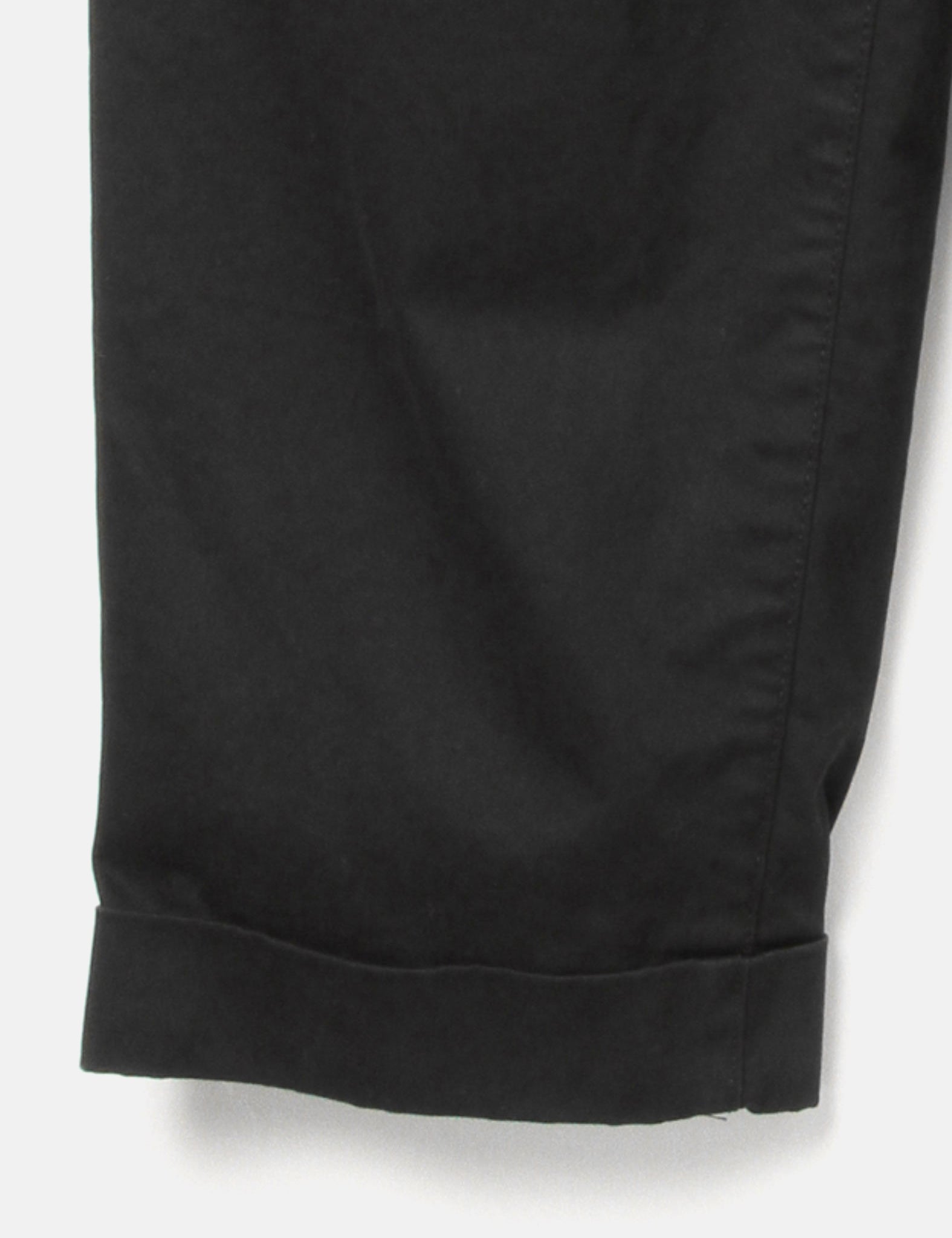 Beams Plus 2 Pleat Twill Trousers - Black — BHODE