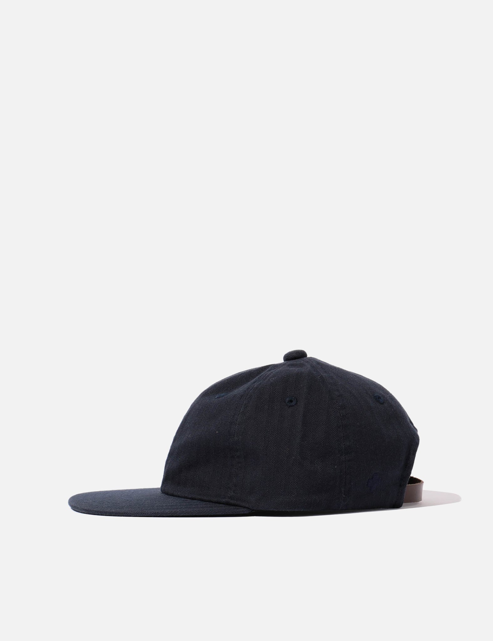 Beams Plus 6-Panel Herringbone Cap - Navy Blue — BHODE