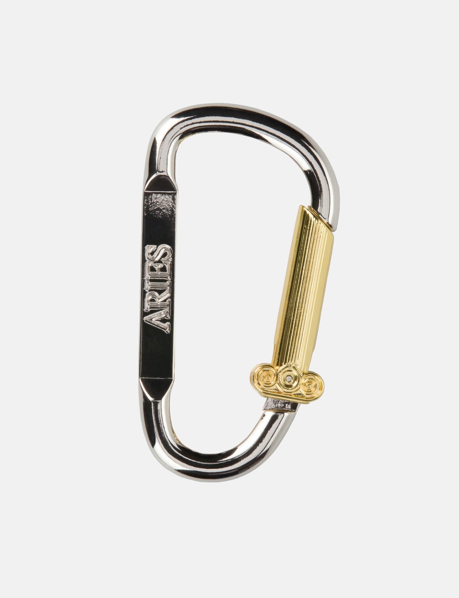 Aries Column Carabiner - Silver/Gold — BHODE
