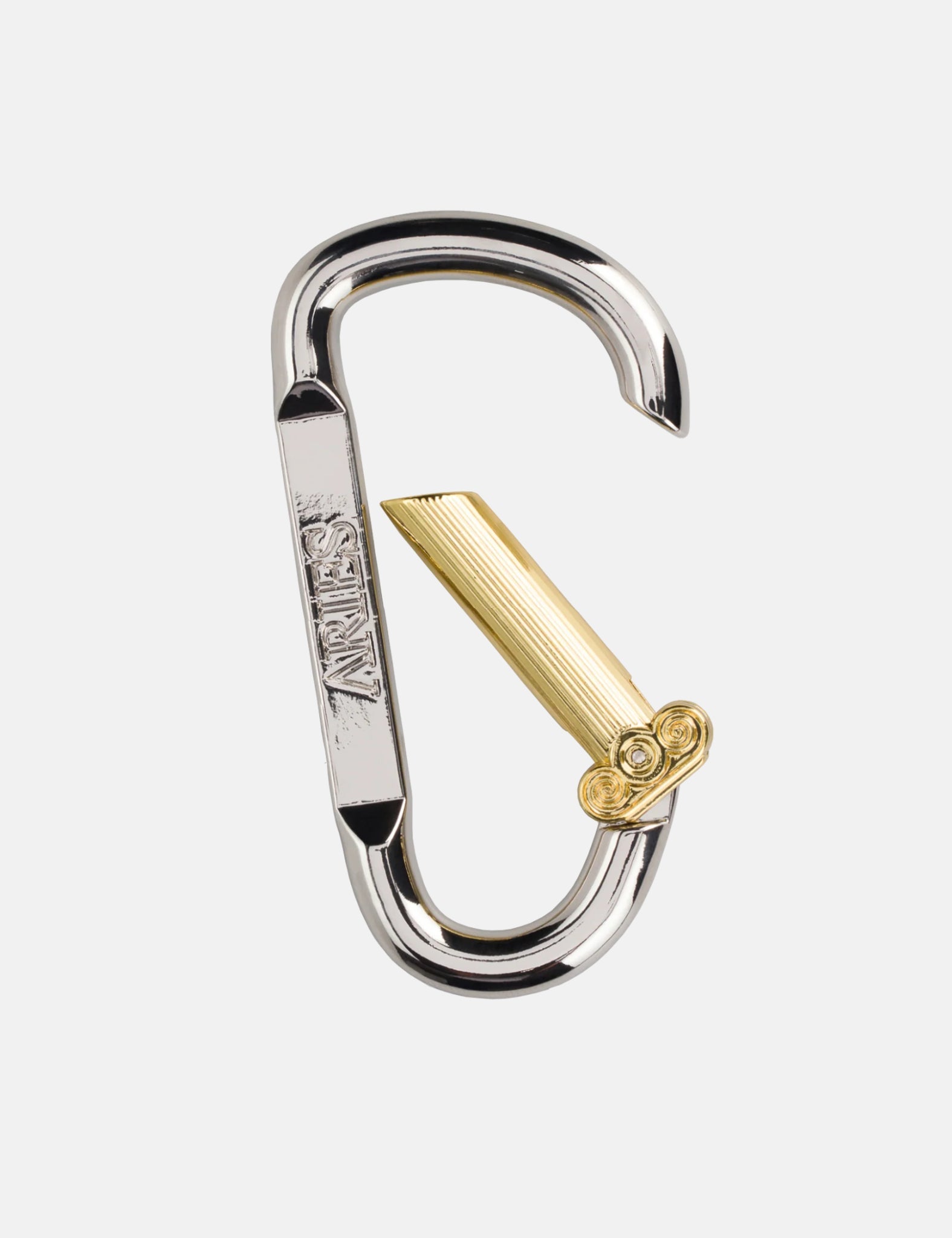 Aries Column Carabiner - Silver/Gold — BHODE