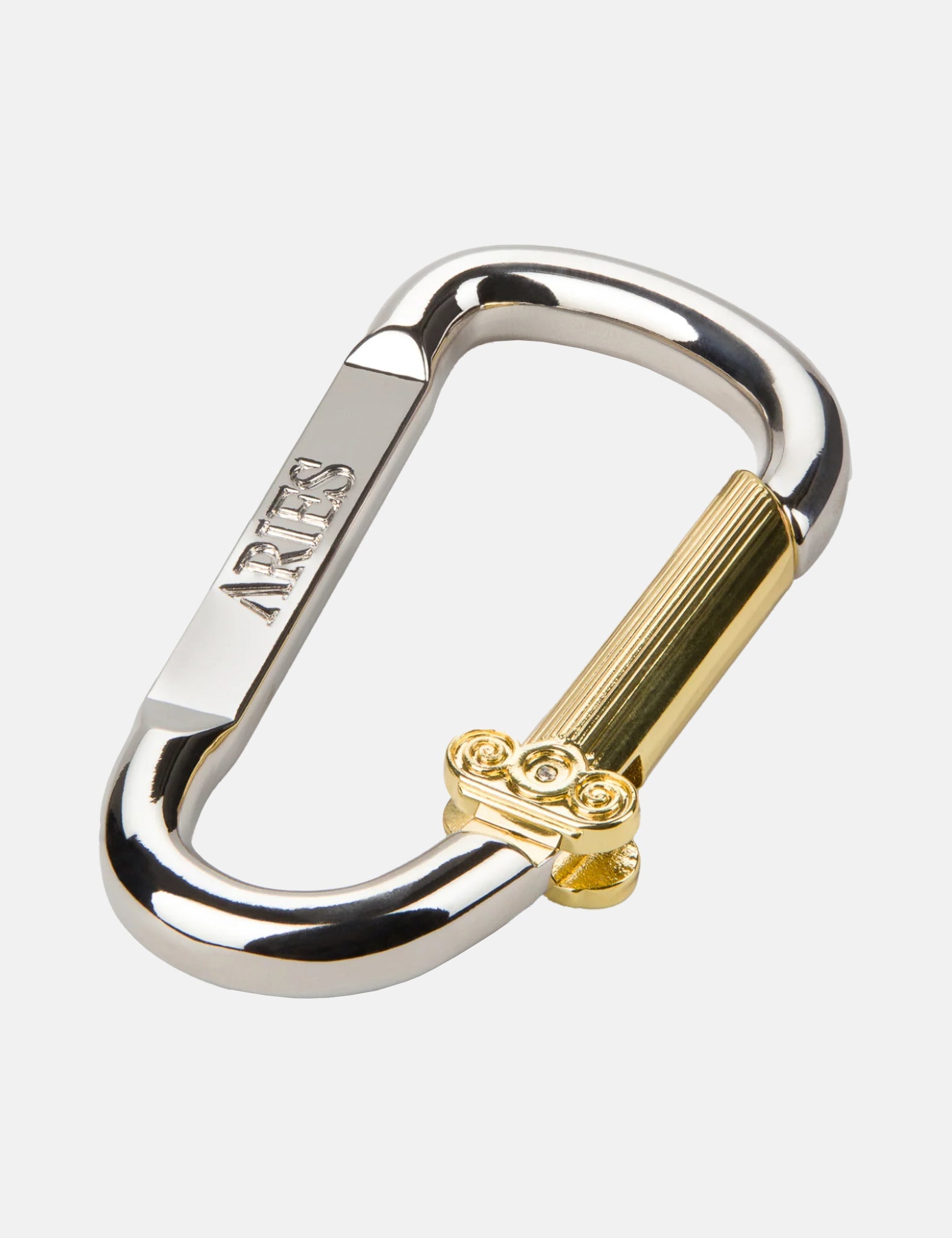 Aries Column Carabiner - Silver/Gold — BHODE
