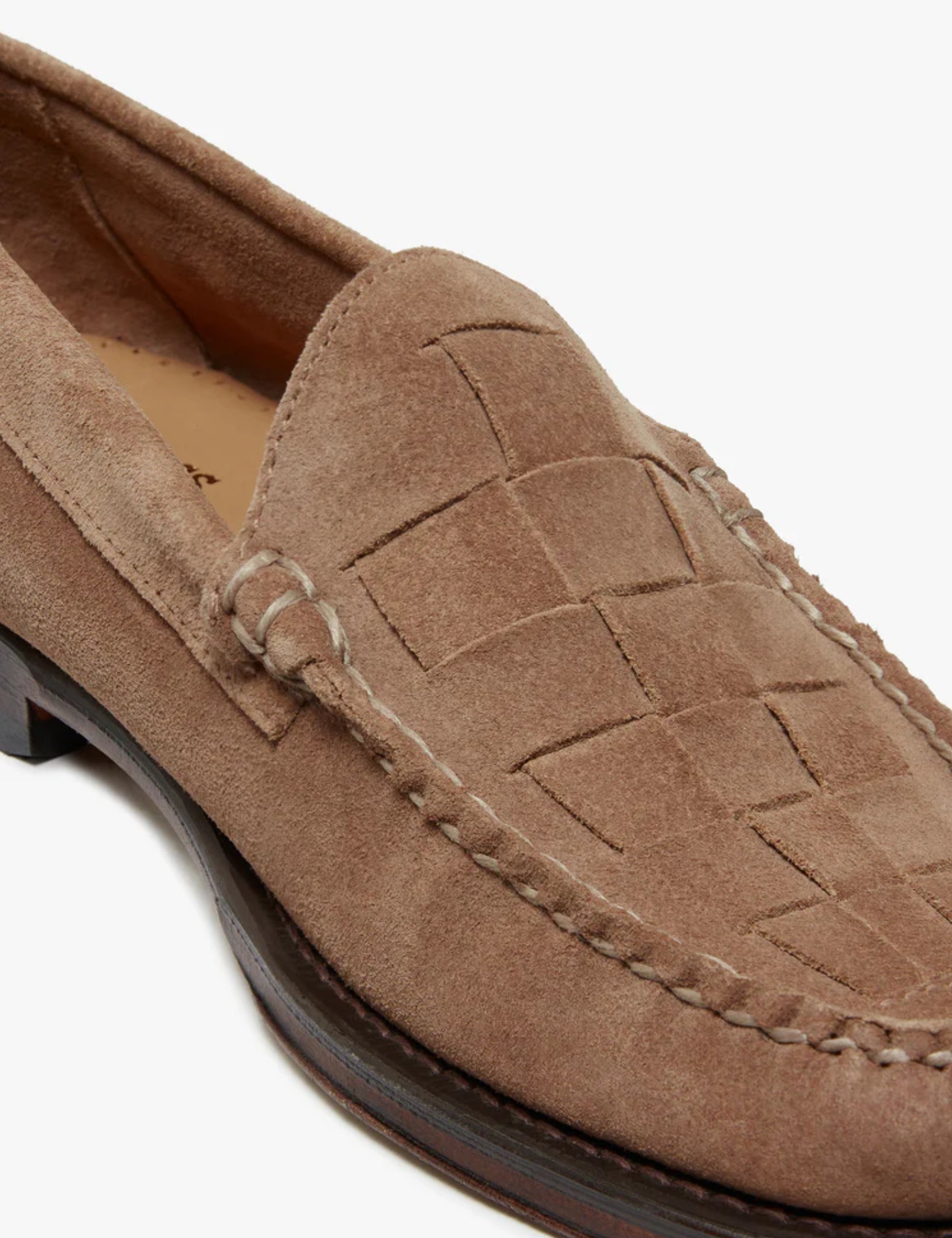 G.H. Bass Weejun Heritage Venetian Weave (Suede) - Earth Brown — BHODE