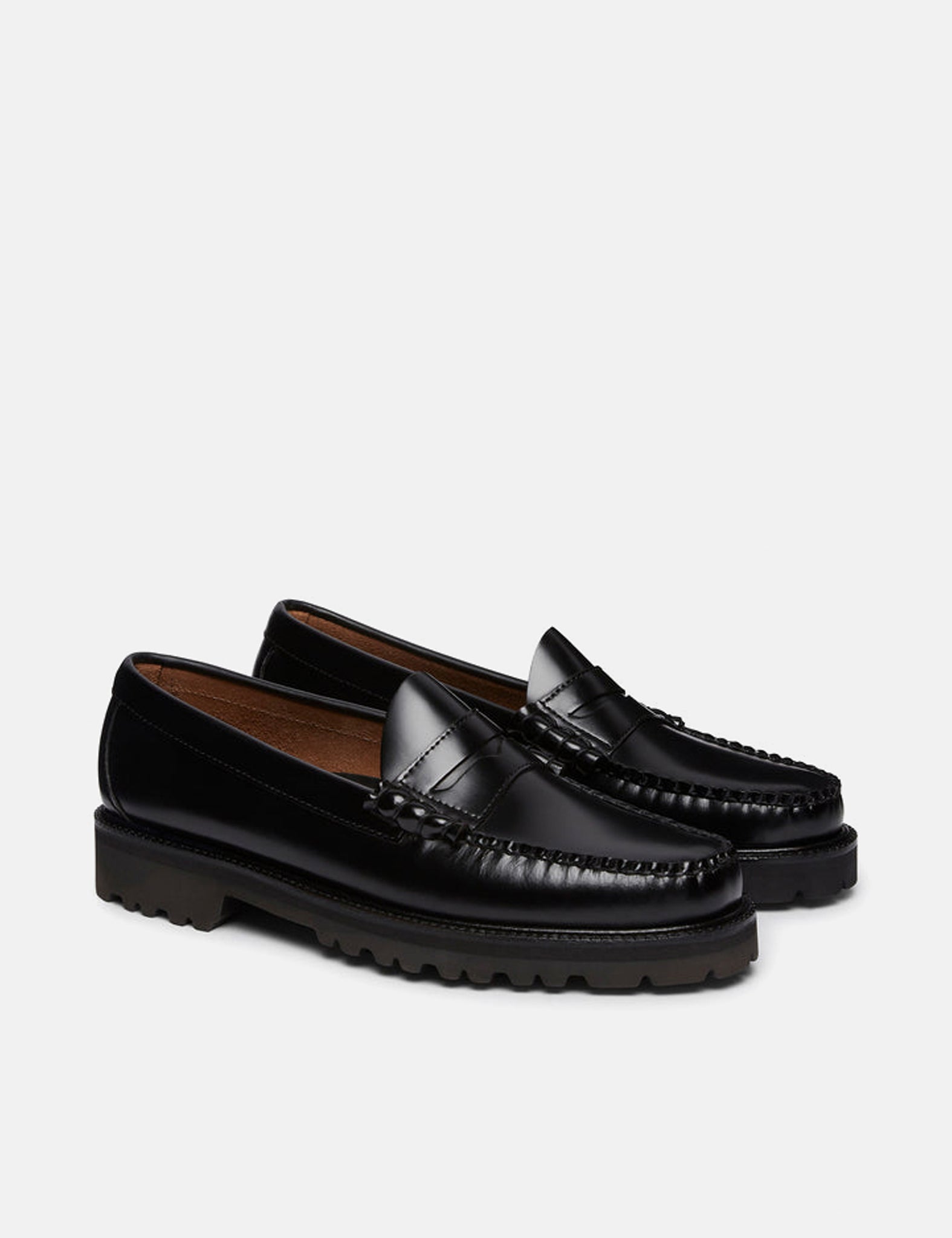G.H. Bass Weejuns 90 Larson Penny (Leather) - Black — BHODE