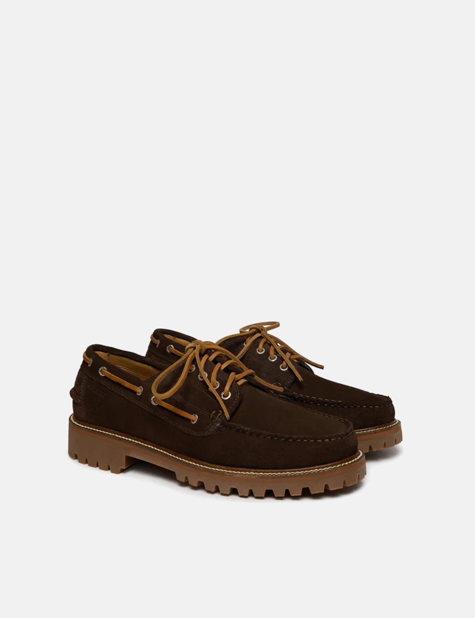 G.H. Bass Ranger Camp Moc (Suede) - Chocolate Brown