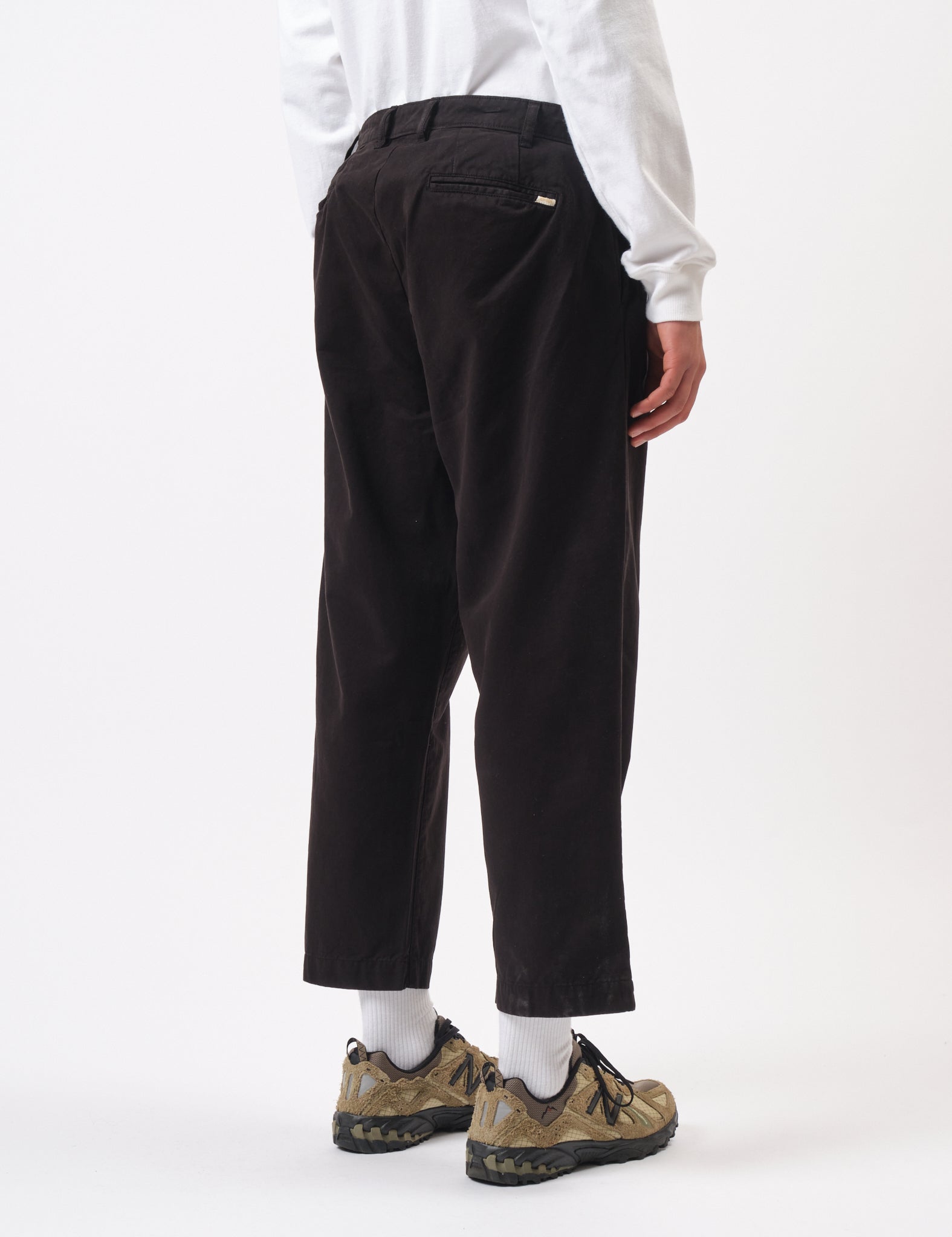 Bhode Two Pleat Pant - Black