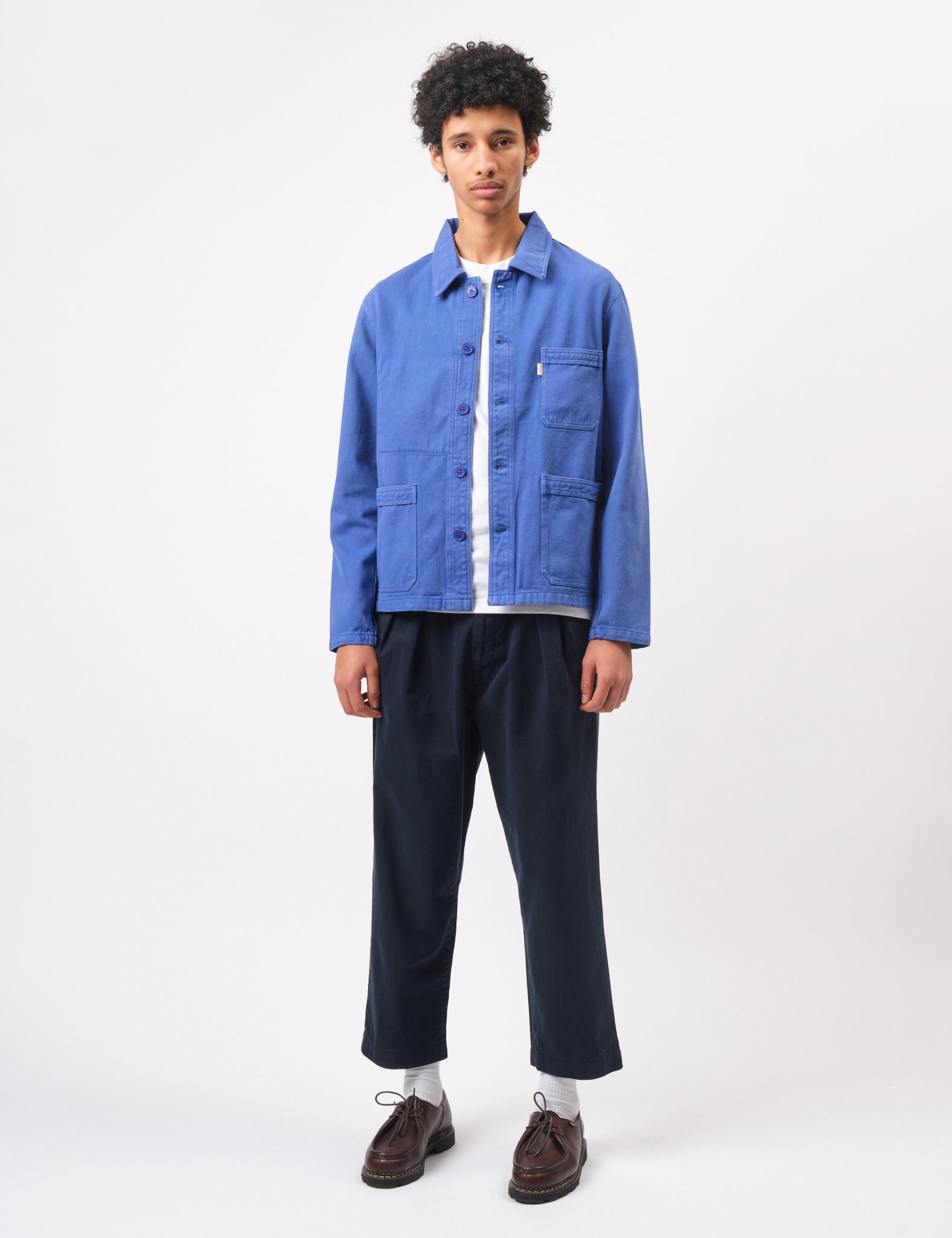 Bhode French Chore Jacket Mk.II - Bugatti Blue