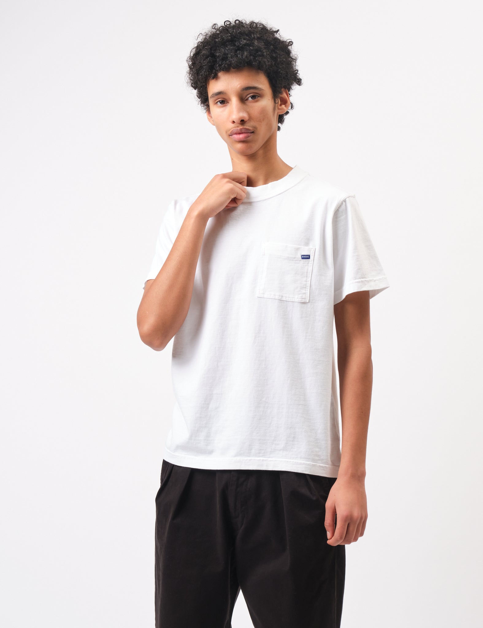 Bhode Everyday Pocket T-Shirt - White