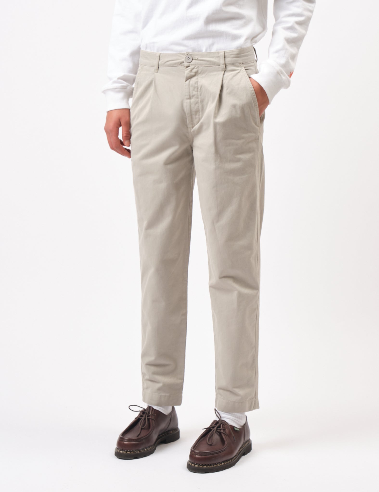 Bhode Everyday Tapered Pant - Cornish Stone