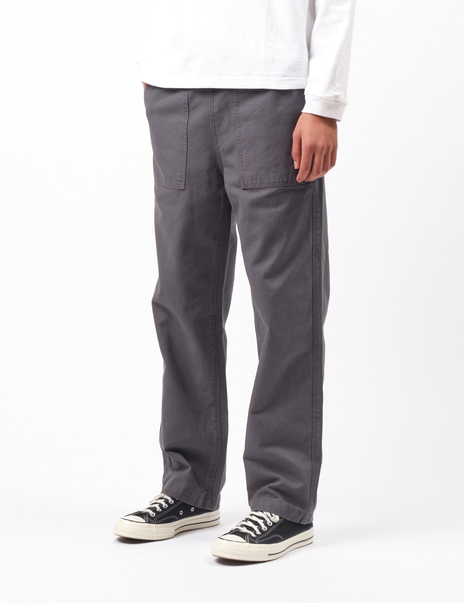 Bhode Fatigue Pant Canvas - Anthracite Grey