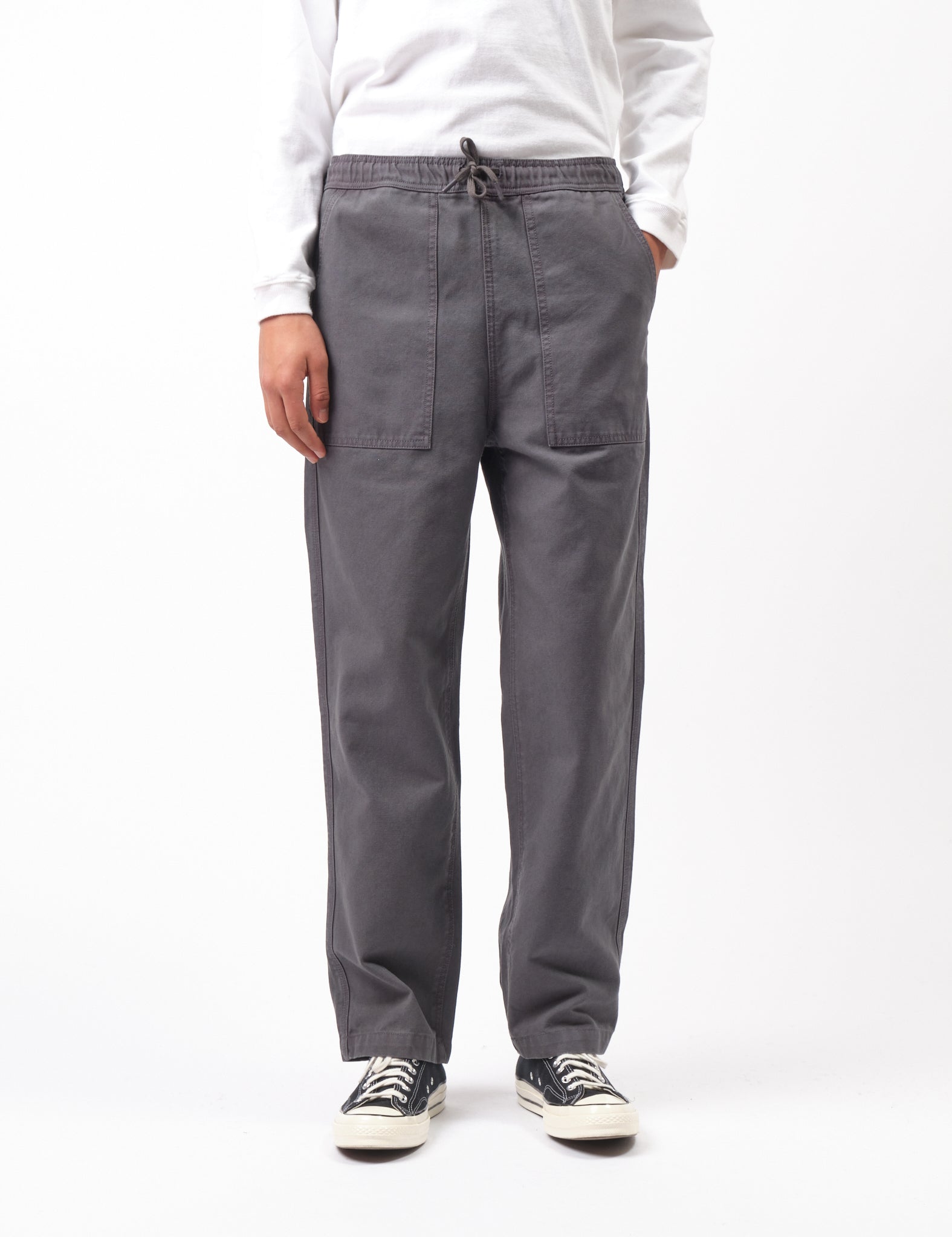 Bhode Fatigue Pant Canvas - Anthracite Grey