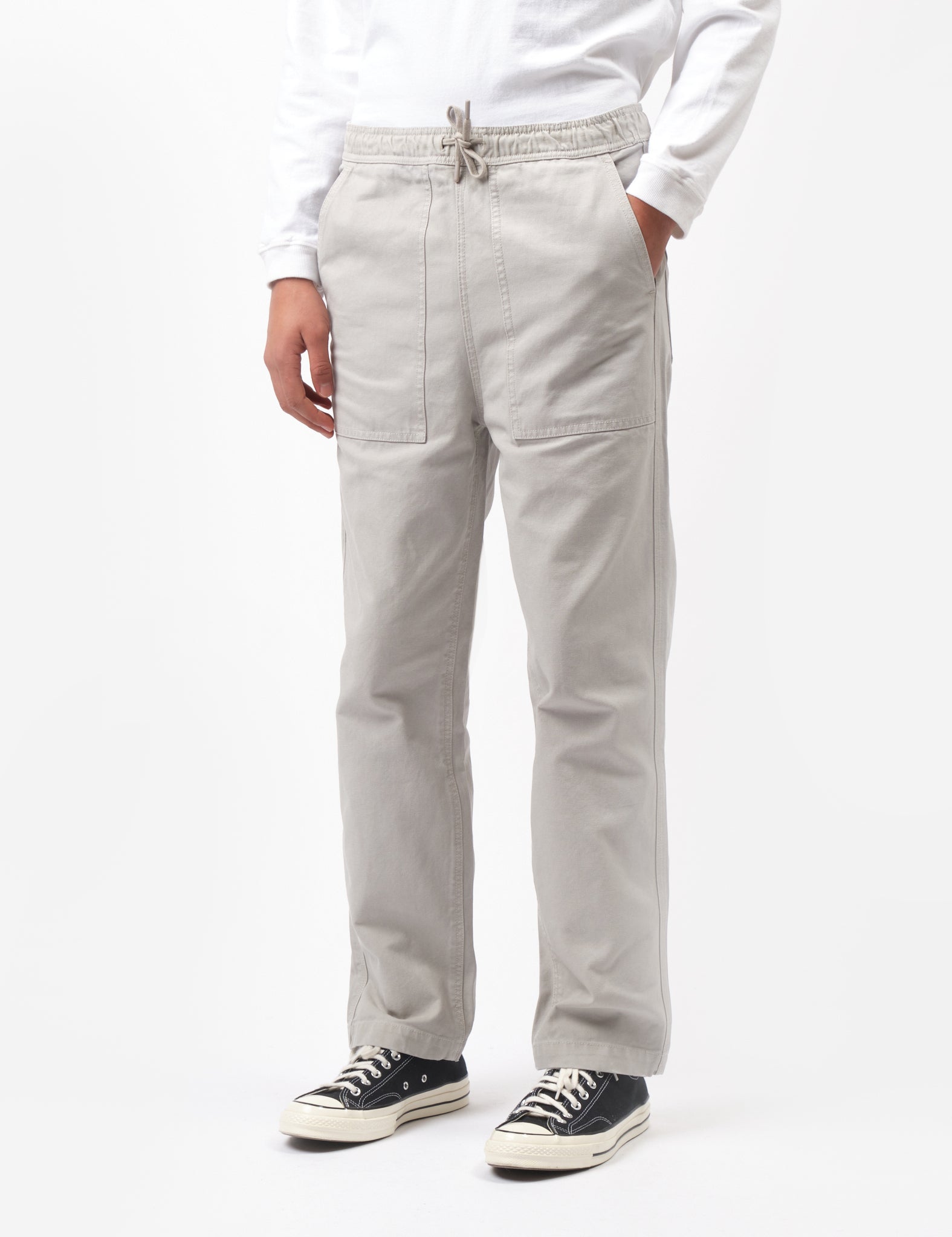 Bhode Fatigue Pant Canvas - Cornish Stone