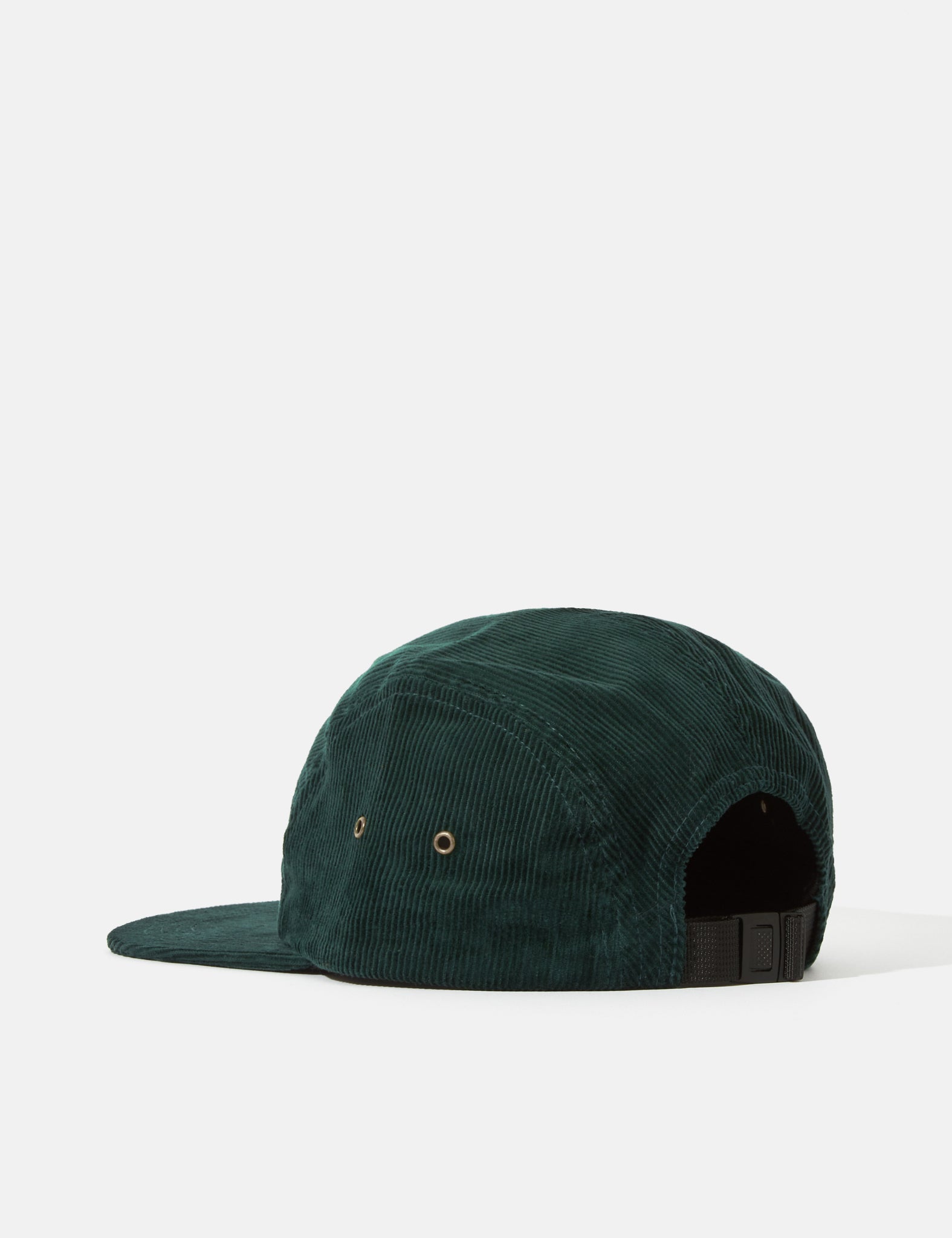 Bhode 5-Panel Cap (Cord) - Dark Forest Green