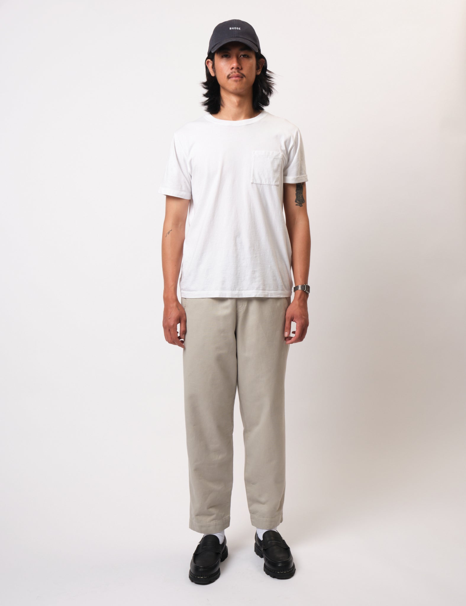 Bhode Beach Draw Cord Pant - Cornish Stone