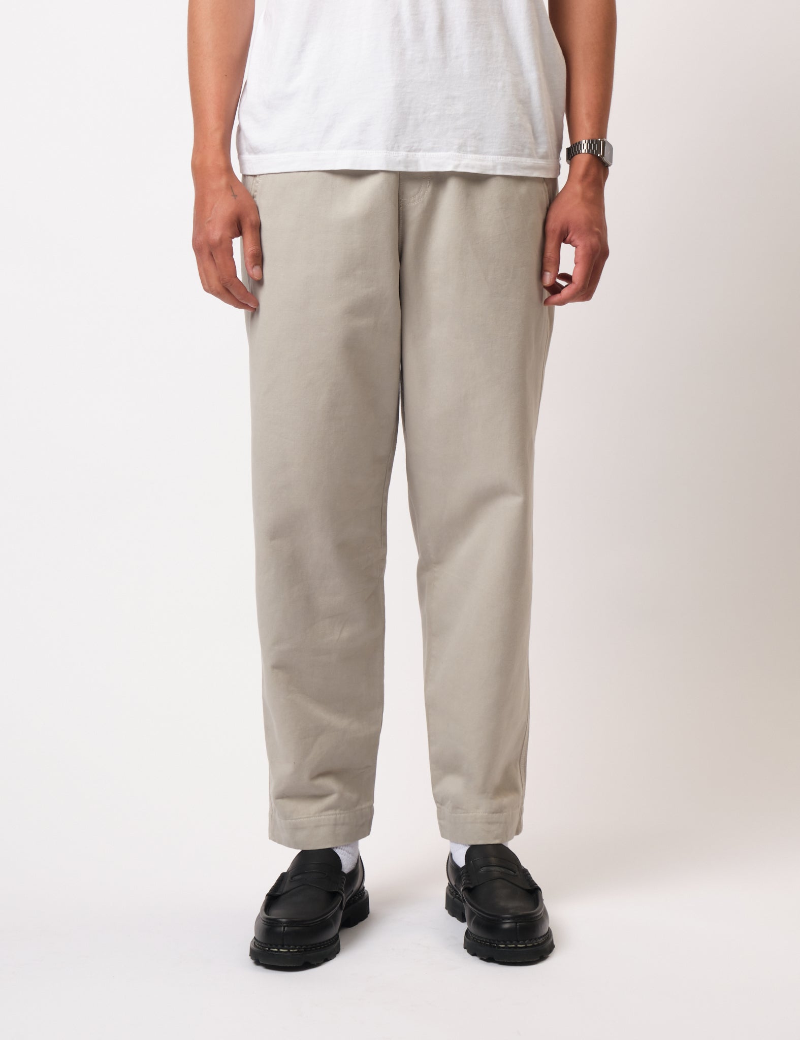 Bhode Beach Draw Cord Pant - Cornish Stone