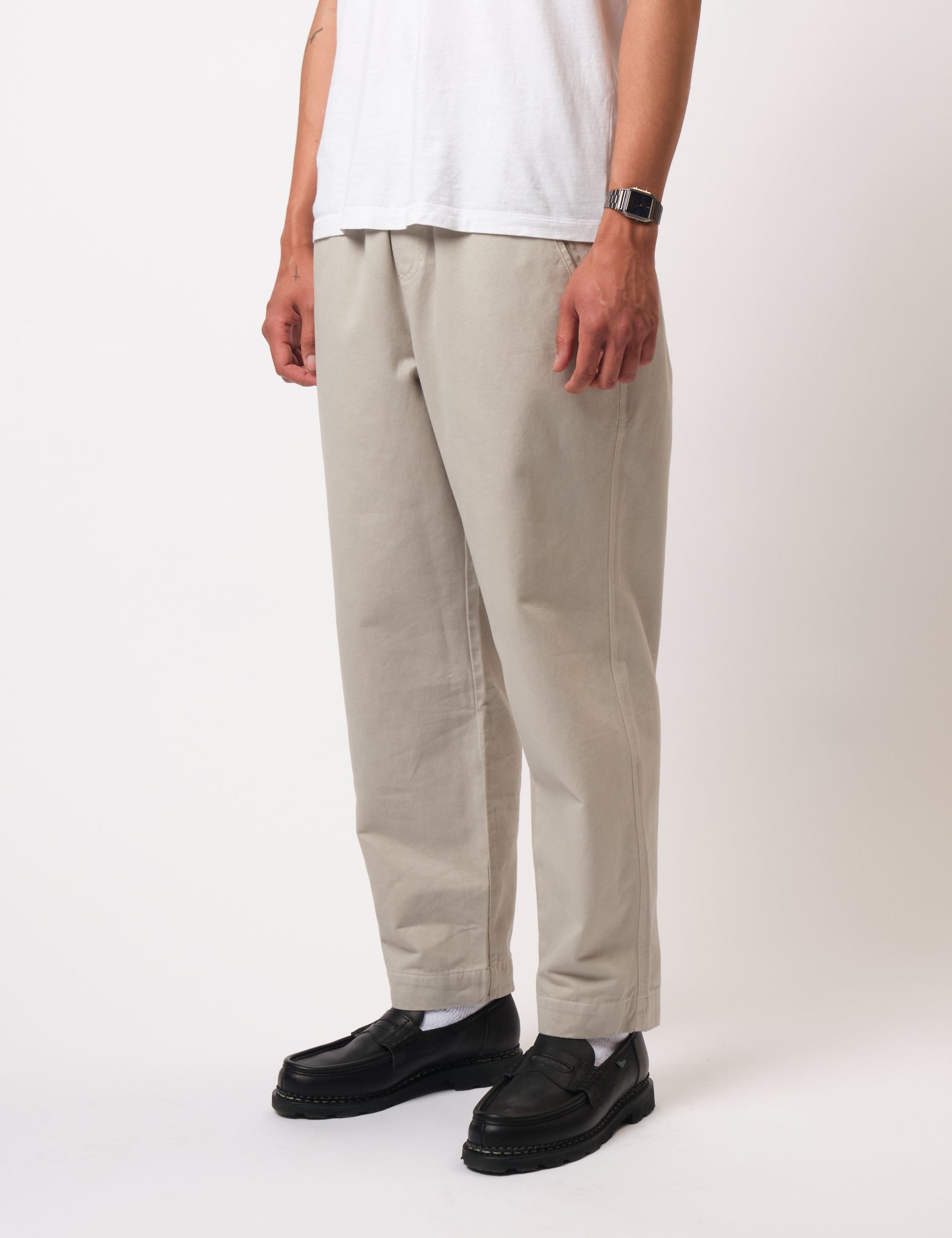 Bhode Beach Draw Cord Pant - Cornish Stone