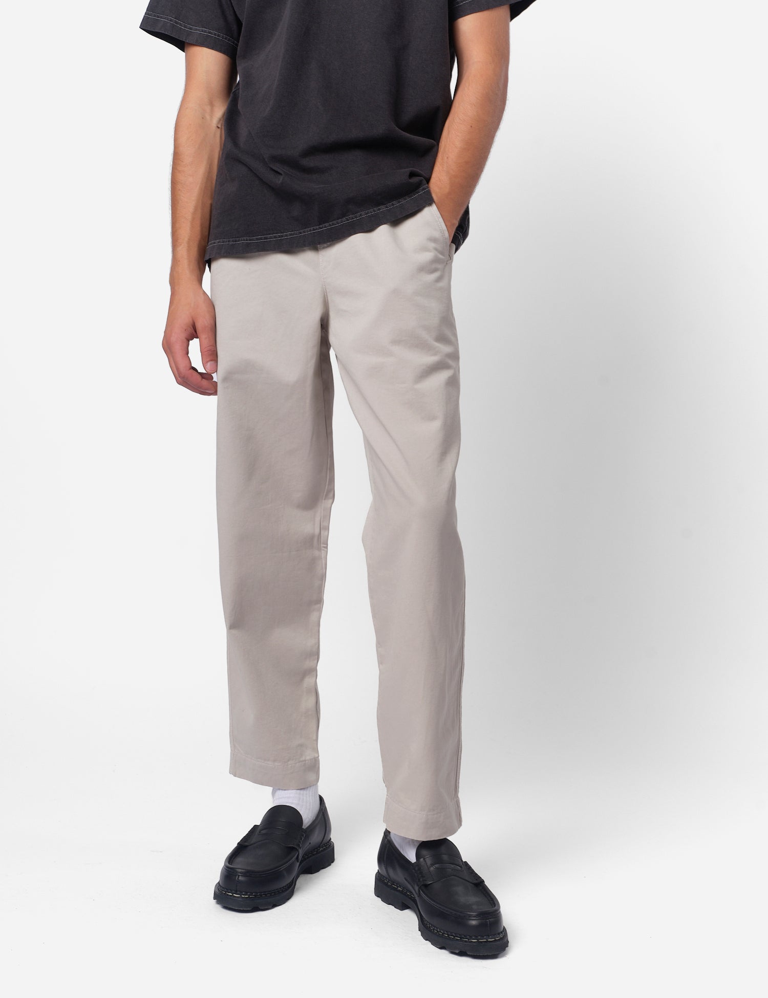 Bhode Beach Draw Cord Pant - Cornish Stone