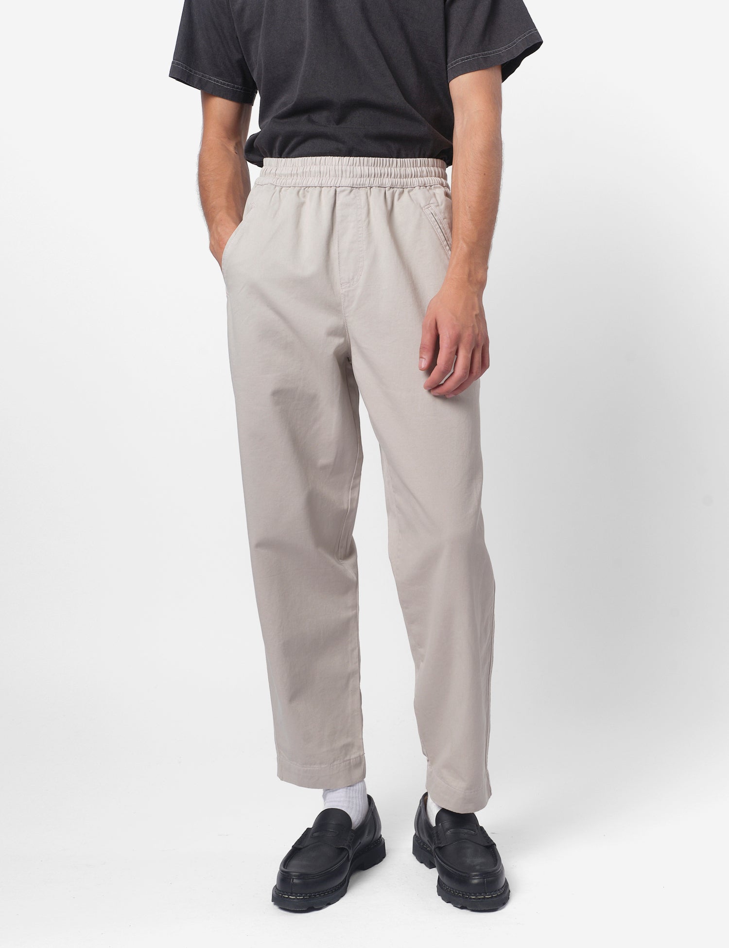 Bhode Beach Draw Cord Pant - Cornish Stone