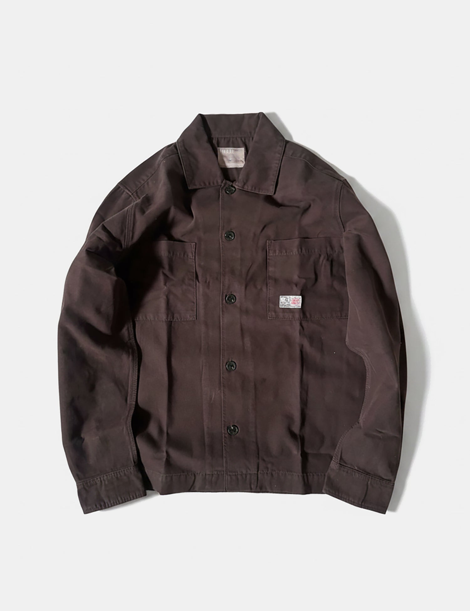 Bhode Meva Overshirt (Twill) - Java Brown