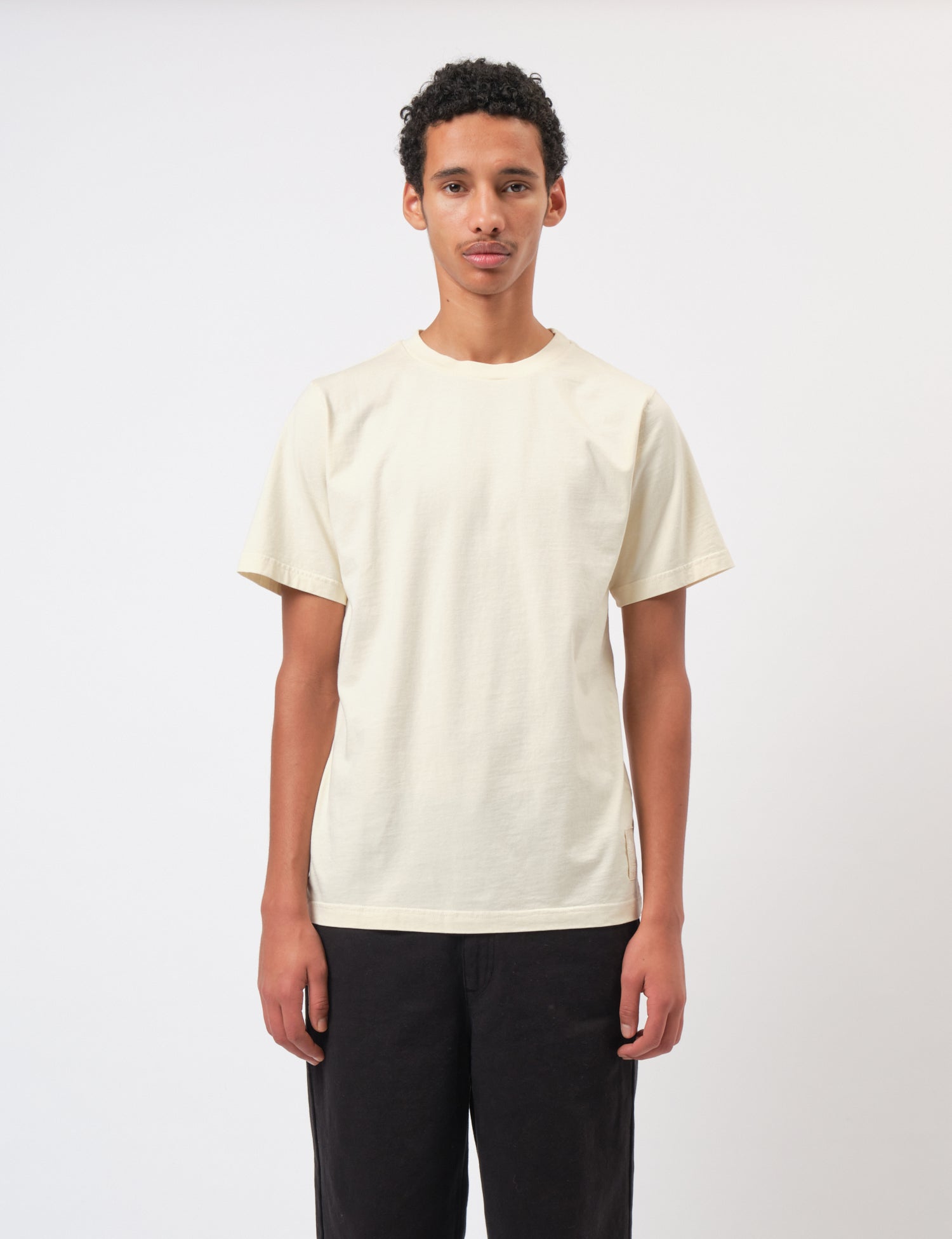 Bhode Stray Dogs Pigment Dyed T-Shirt - Natural