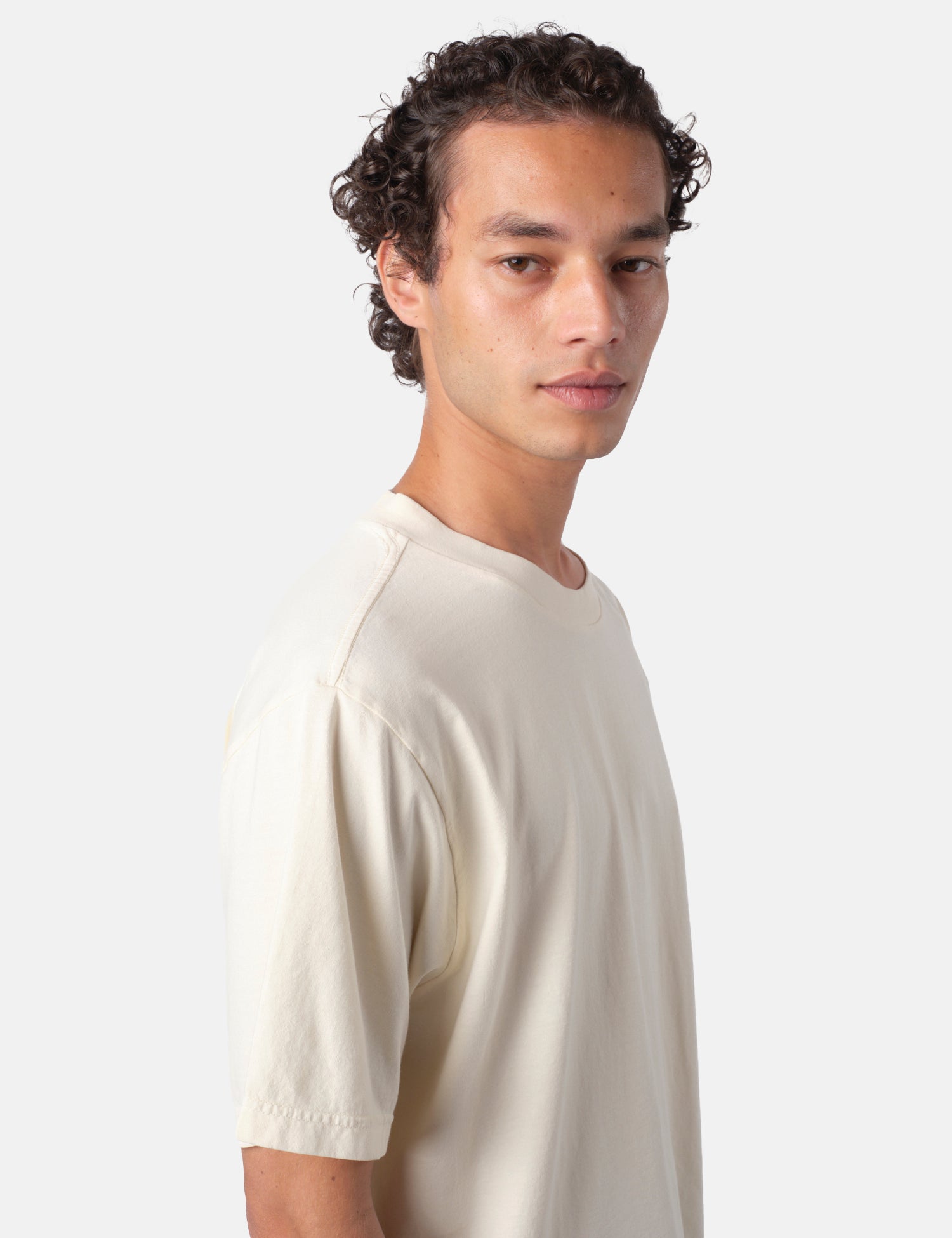 Bhode Pigment Dyed T-Shirt - Natural