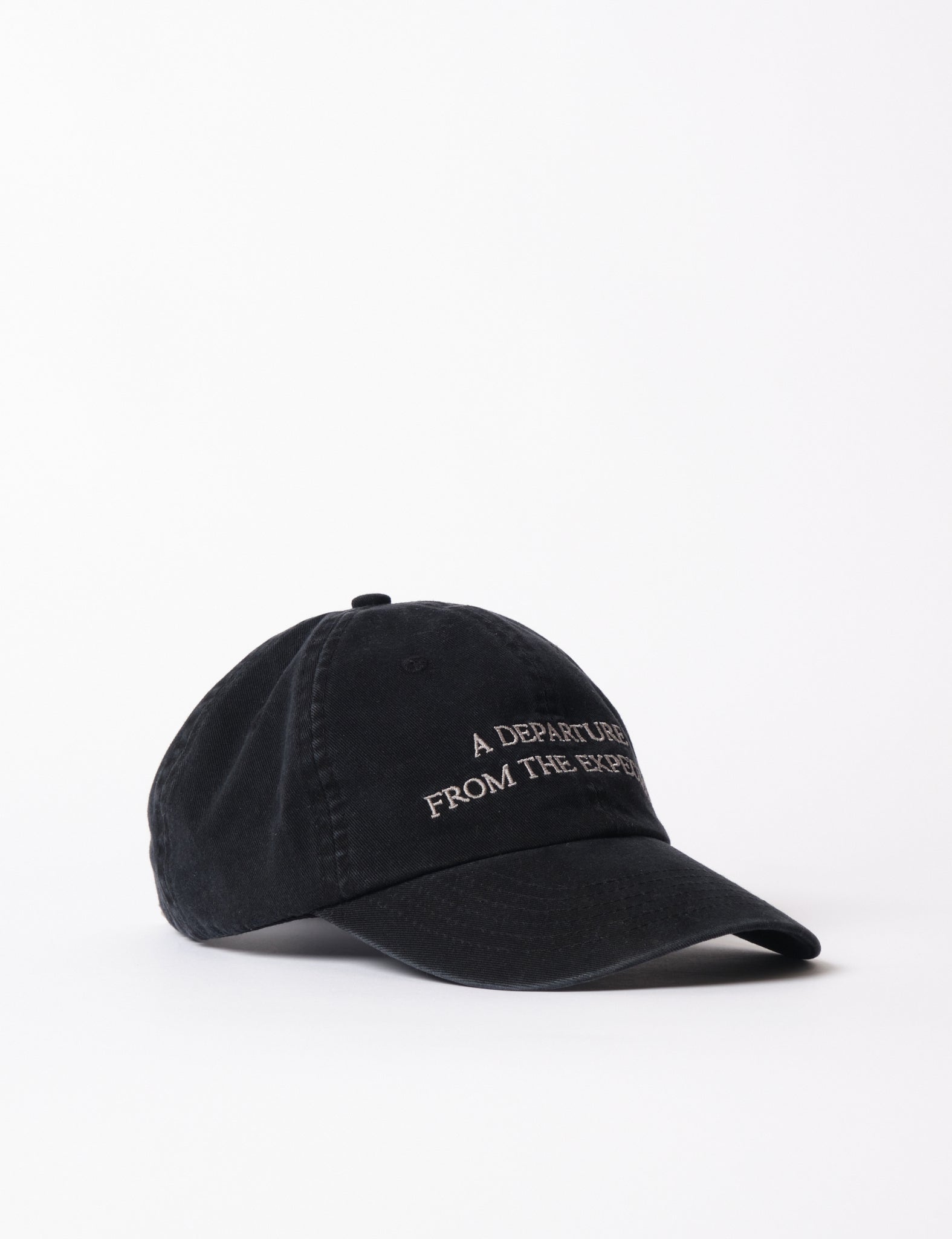 Bhode A Departure From The Expected Cap - Washed Black