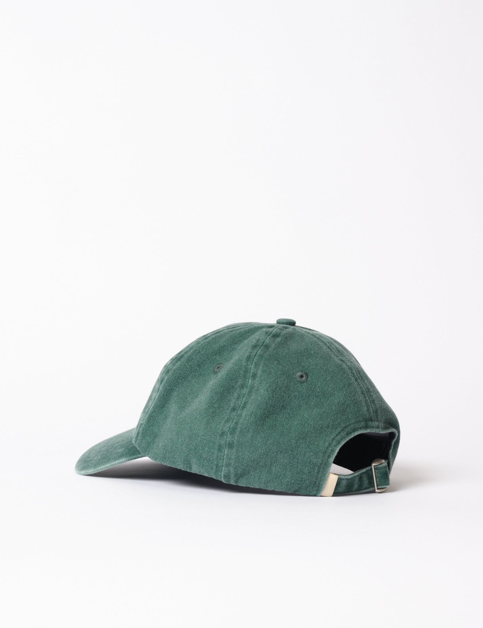 Bhode Washed 6-Panel Cap - Forest Green