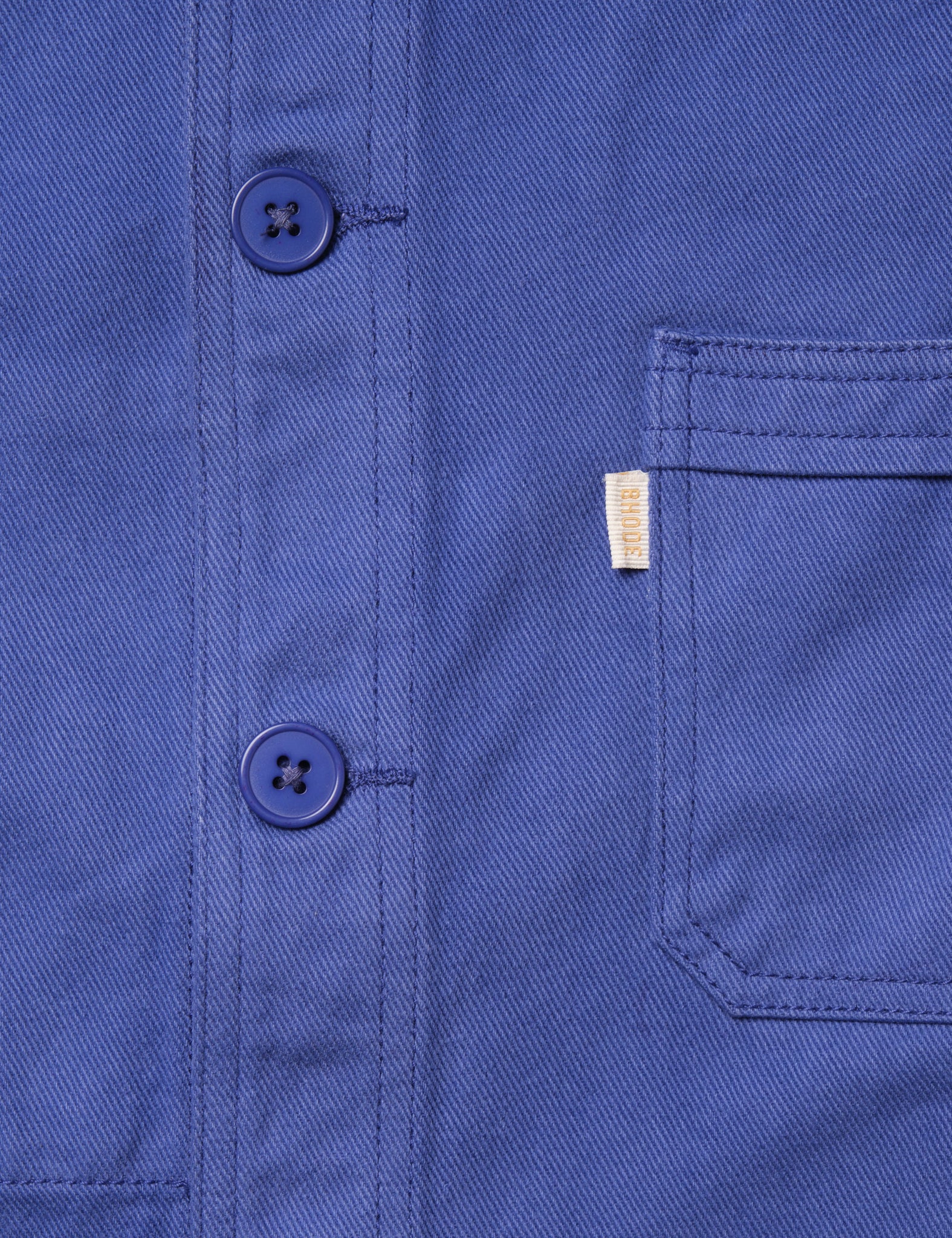 Bhode French Chore Jacket MkII - Classic Blue