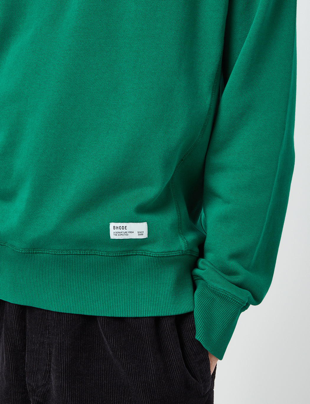 Bhode Archive Sweatshirt (Organic) - Pine Green