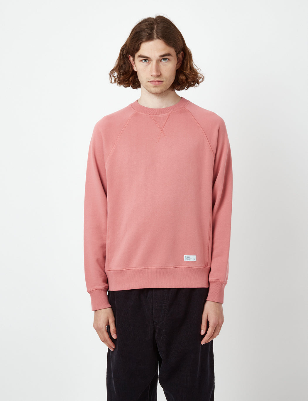 Bhode Archive Sweatshirt (Organic) - Dusty Rose Pink