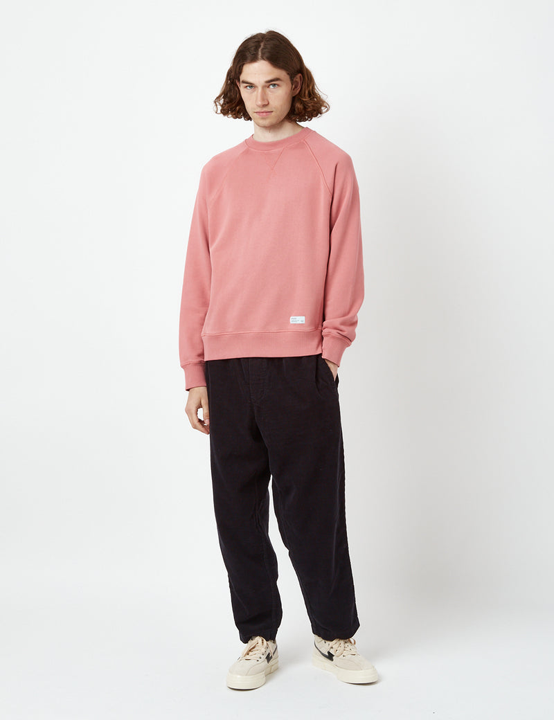 Bhode Archive Sweatshirt (Organic) - Dusty Rose Pink