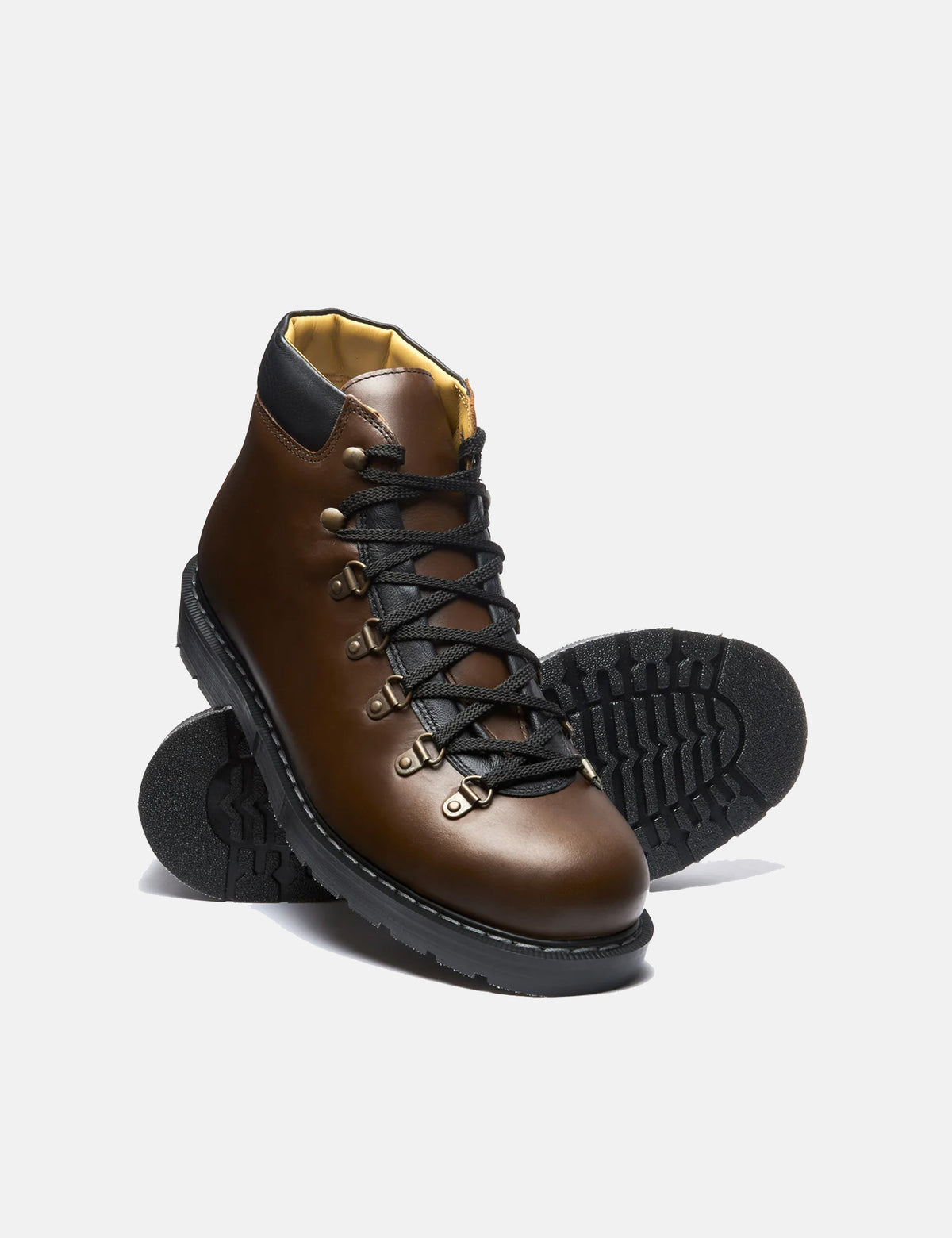 Solovair Urban Hiker Boots - Gaucho Brown