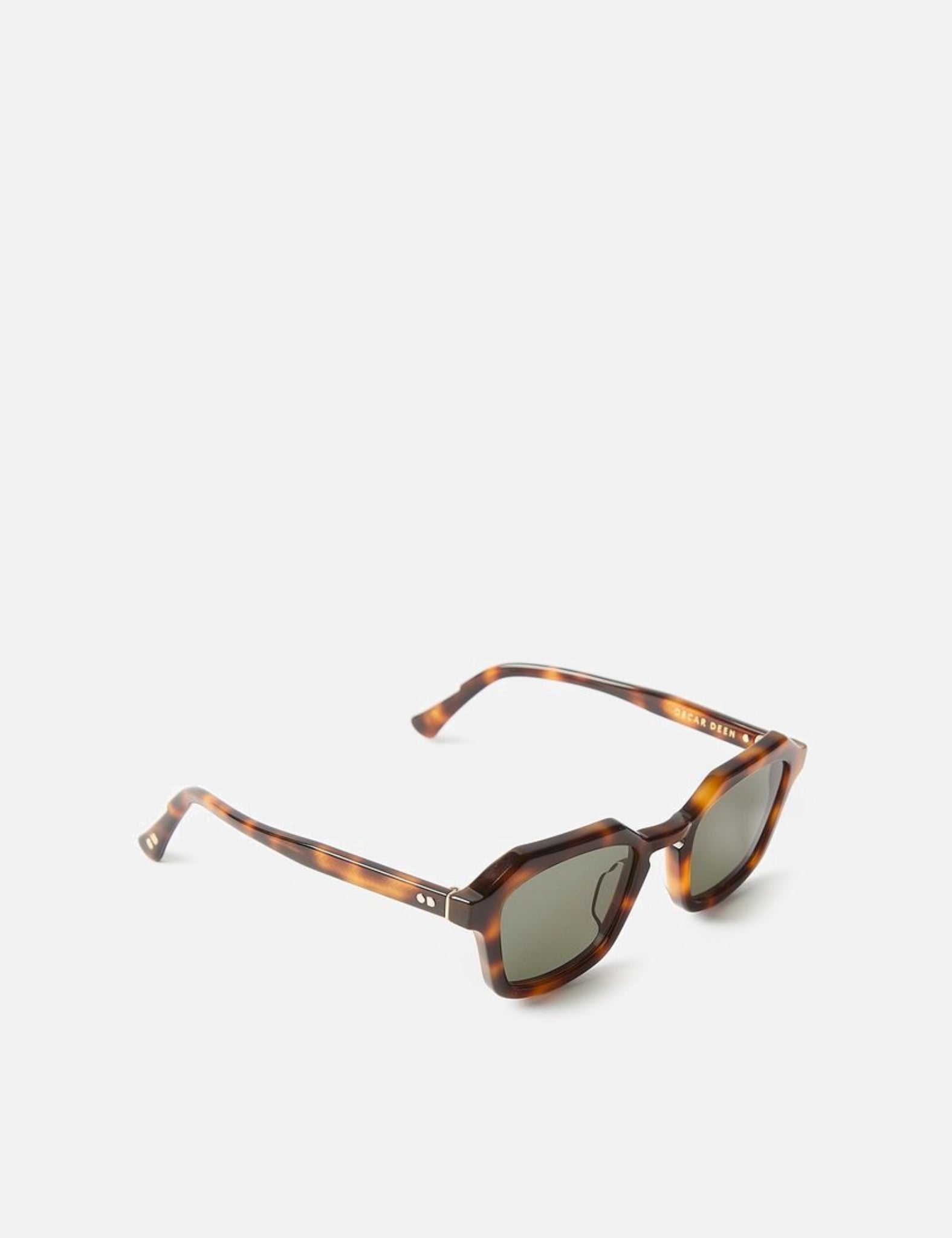 Oscar Deen Diego Sunglasses - Tortoise/Moss Green