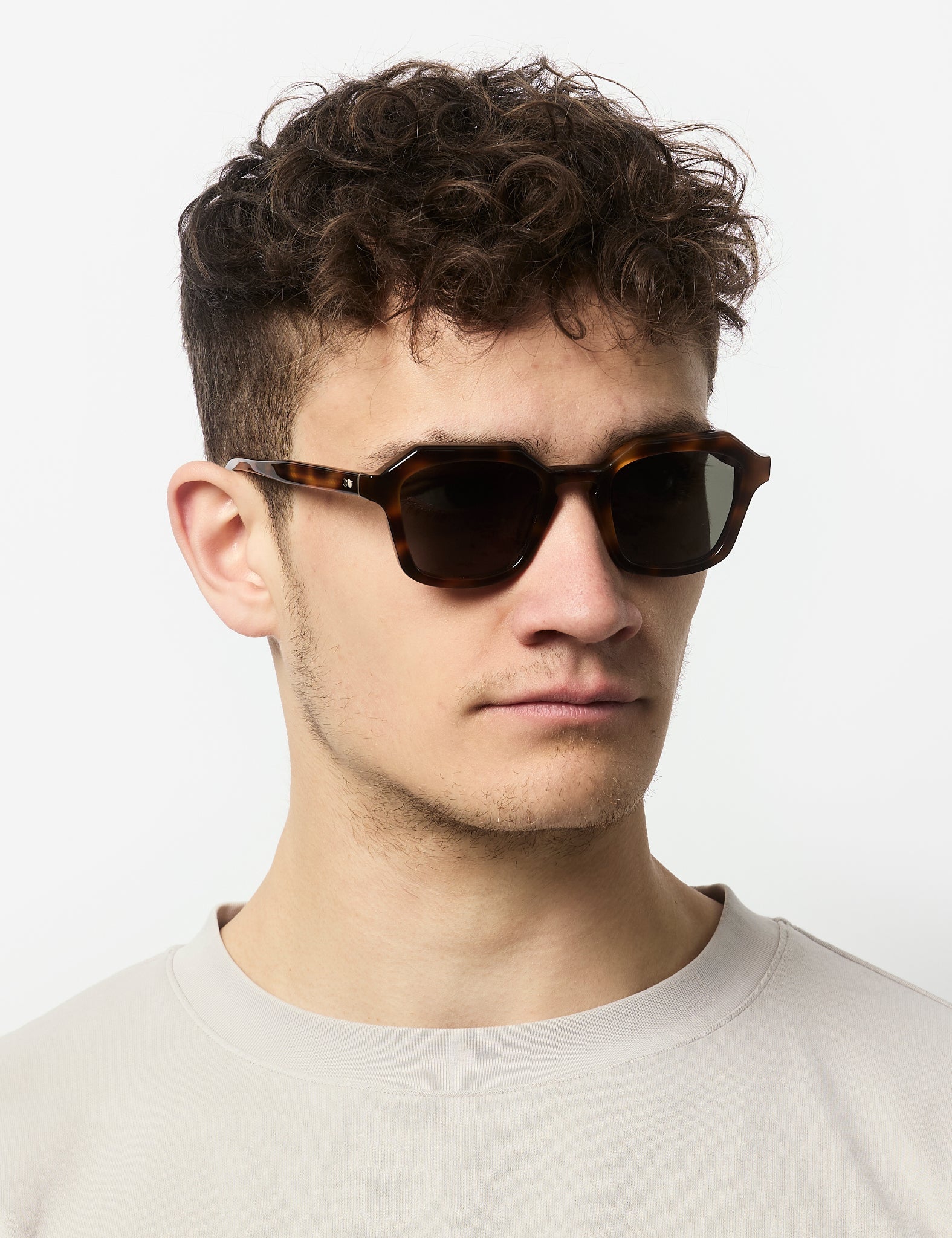 Oscar Deen Diego Sunglasses - Tortoise/Moss Green