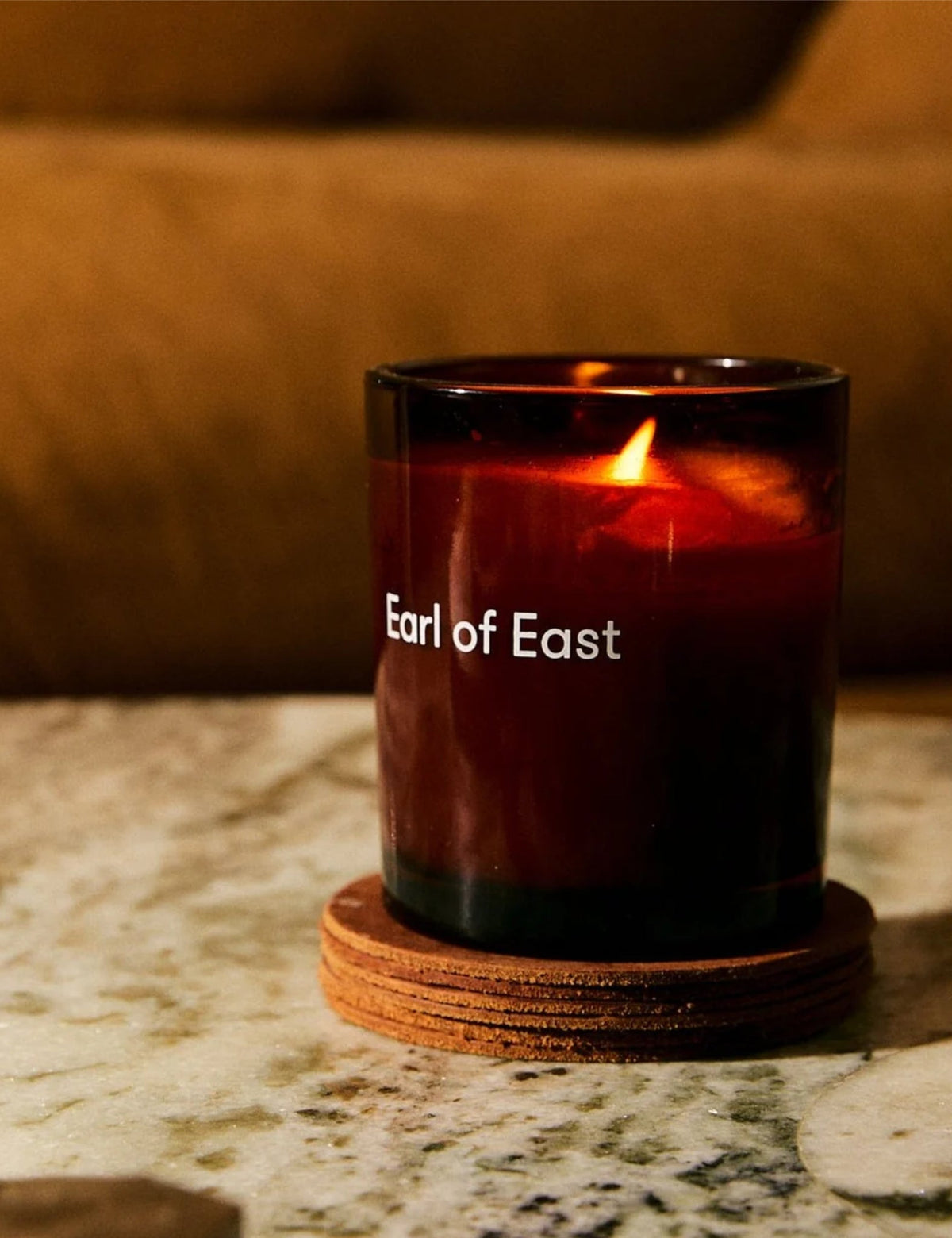 Earl of East Candle Classic Candle 260ml - Smoke & Musk