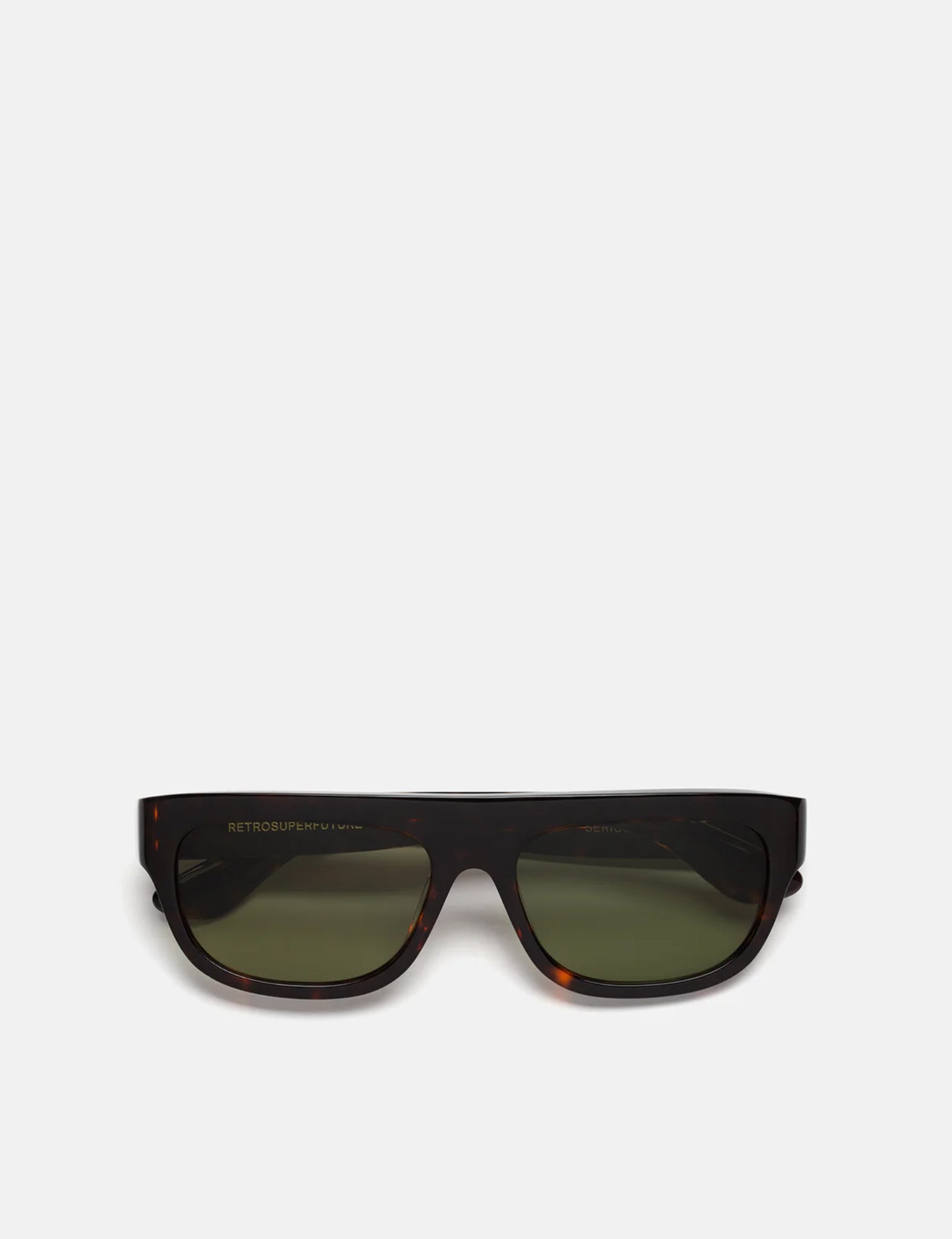 RetroSuperFuture Serioso Sunglasses - Havana/Green