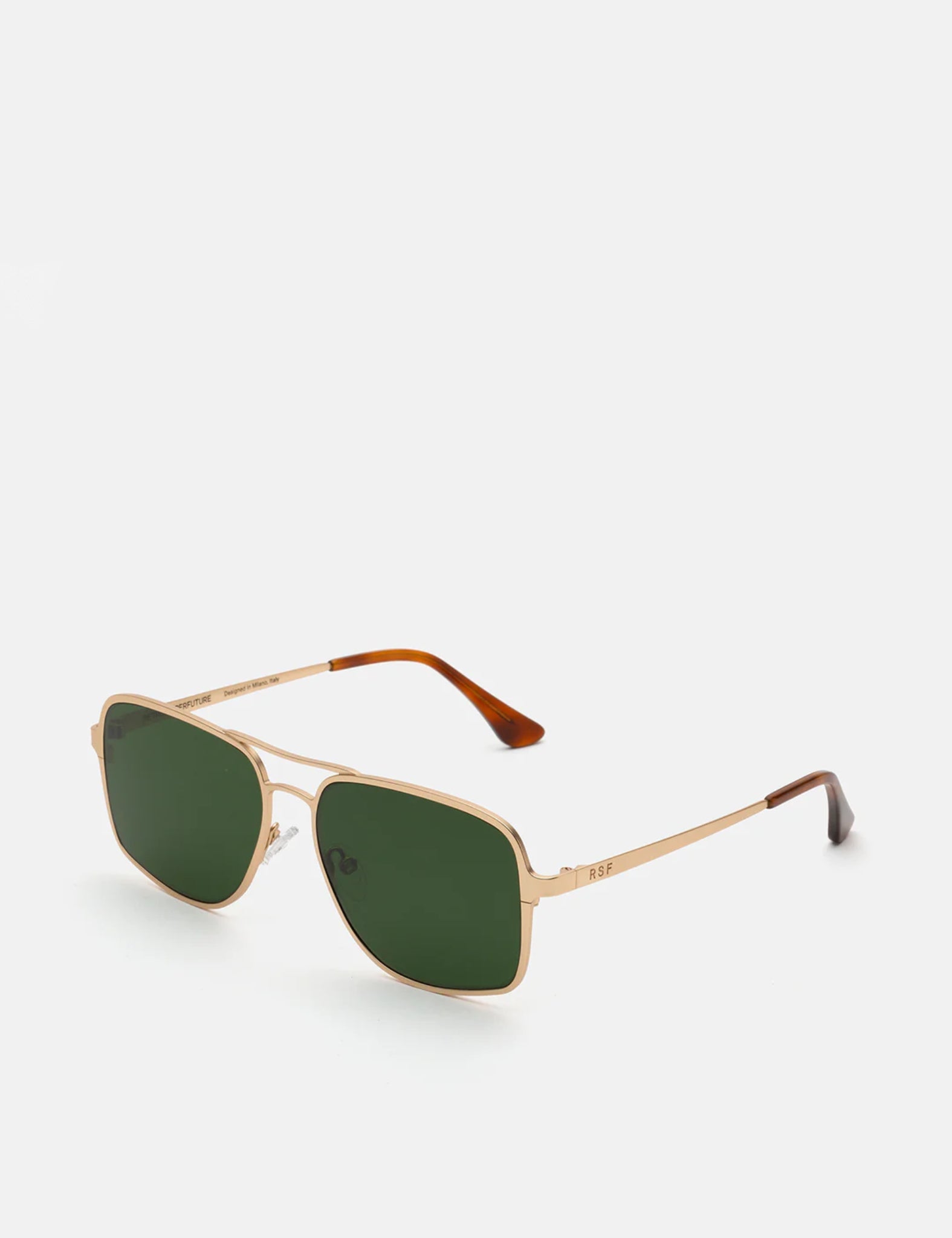 RetroSuperFuture Spliff Classiccs Sunglasses - Gold/Green — BHODE