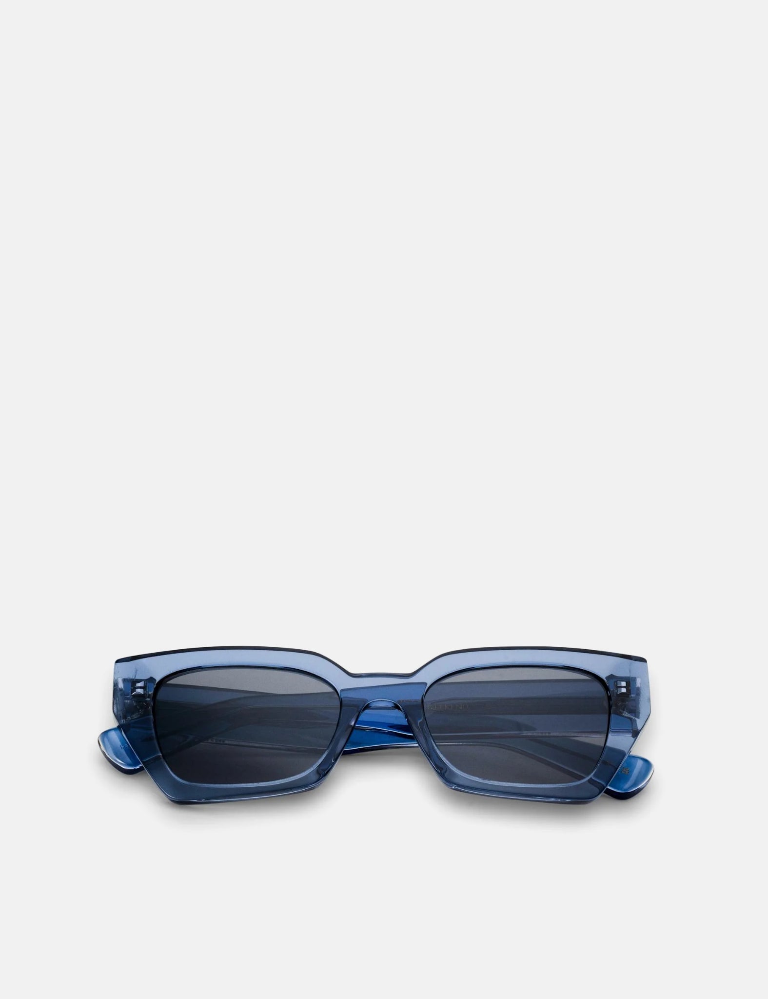 Messy Weekend Luna Sunglasses - Transparent Blue/Transparent/Grey