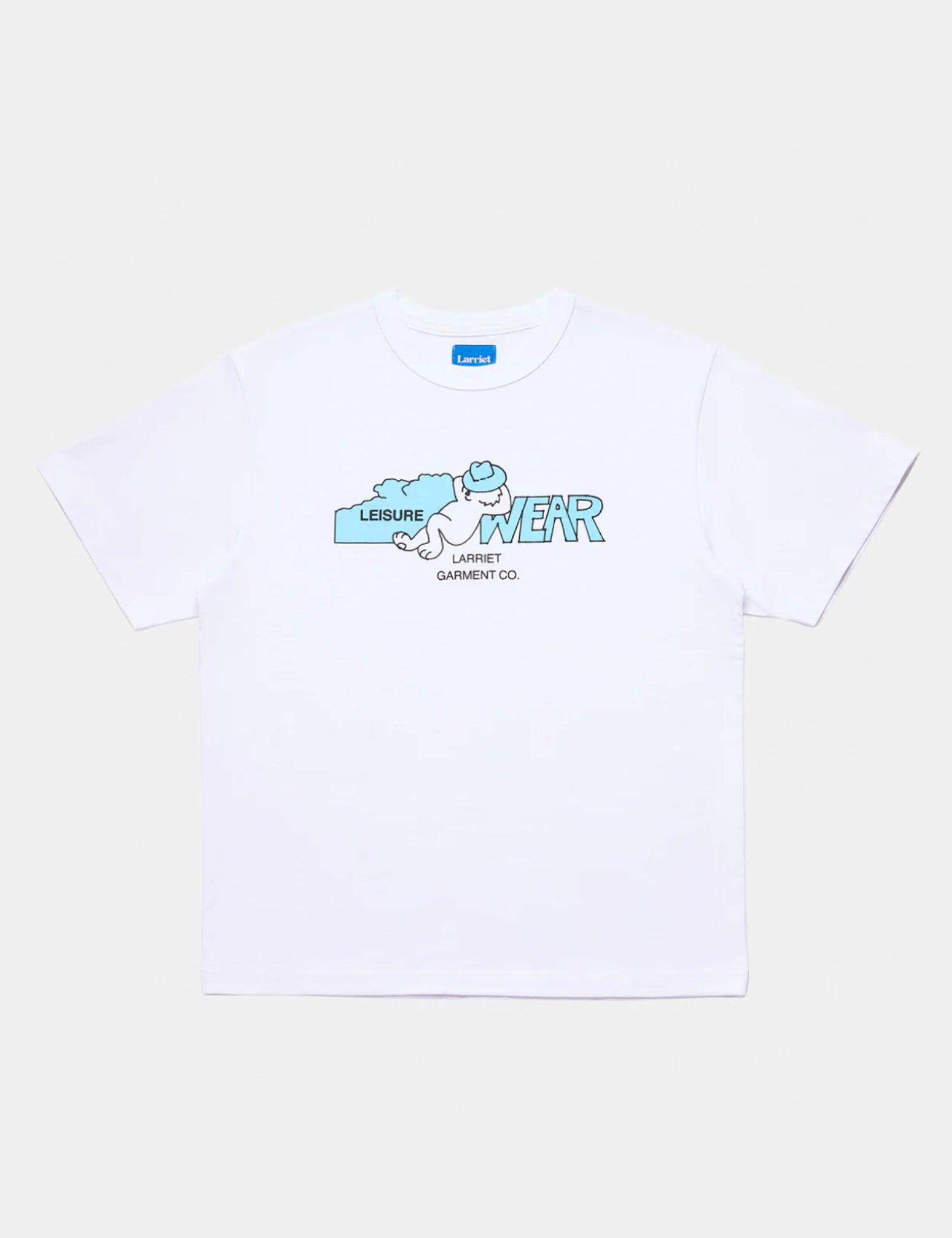 Larriet Leisure T-Shirt - White — BHODE