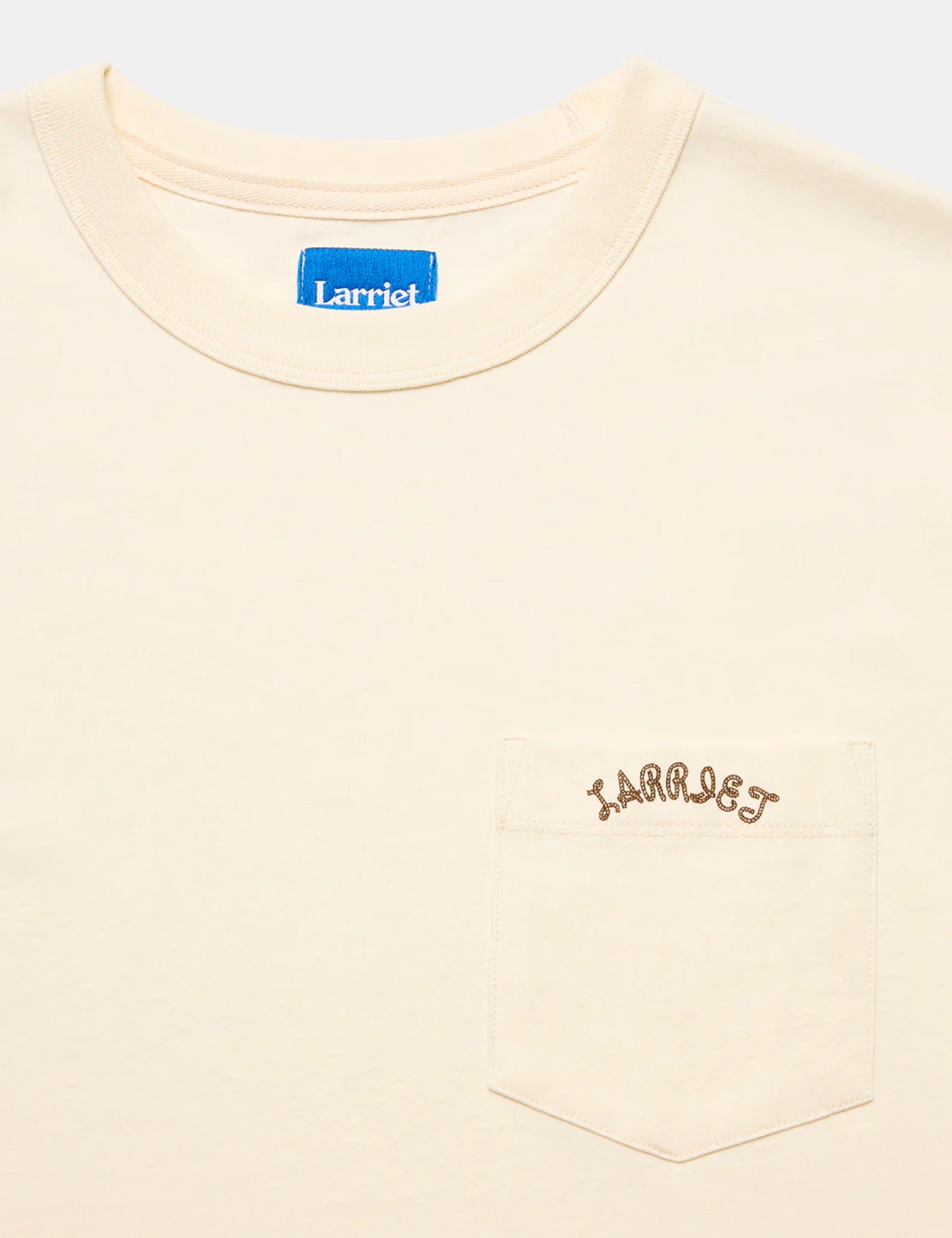 Larriet Lasso Pocket T-Shirt - Cream — BHODE
