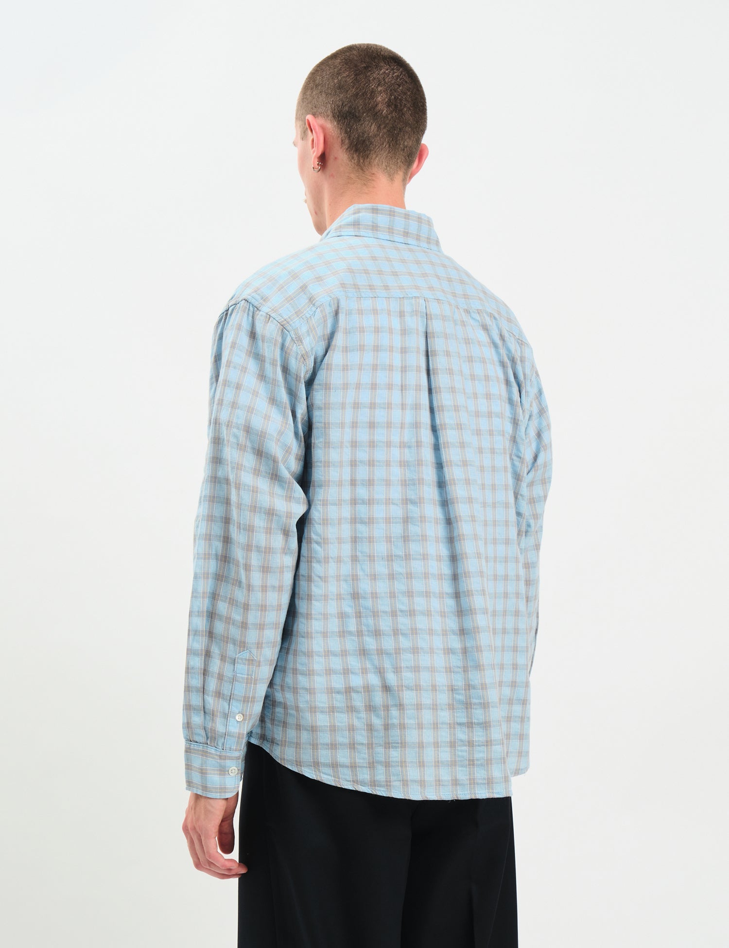 Larriet Weisner Rain Plaid Shirt - Blue — BHODE